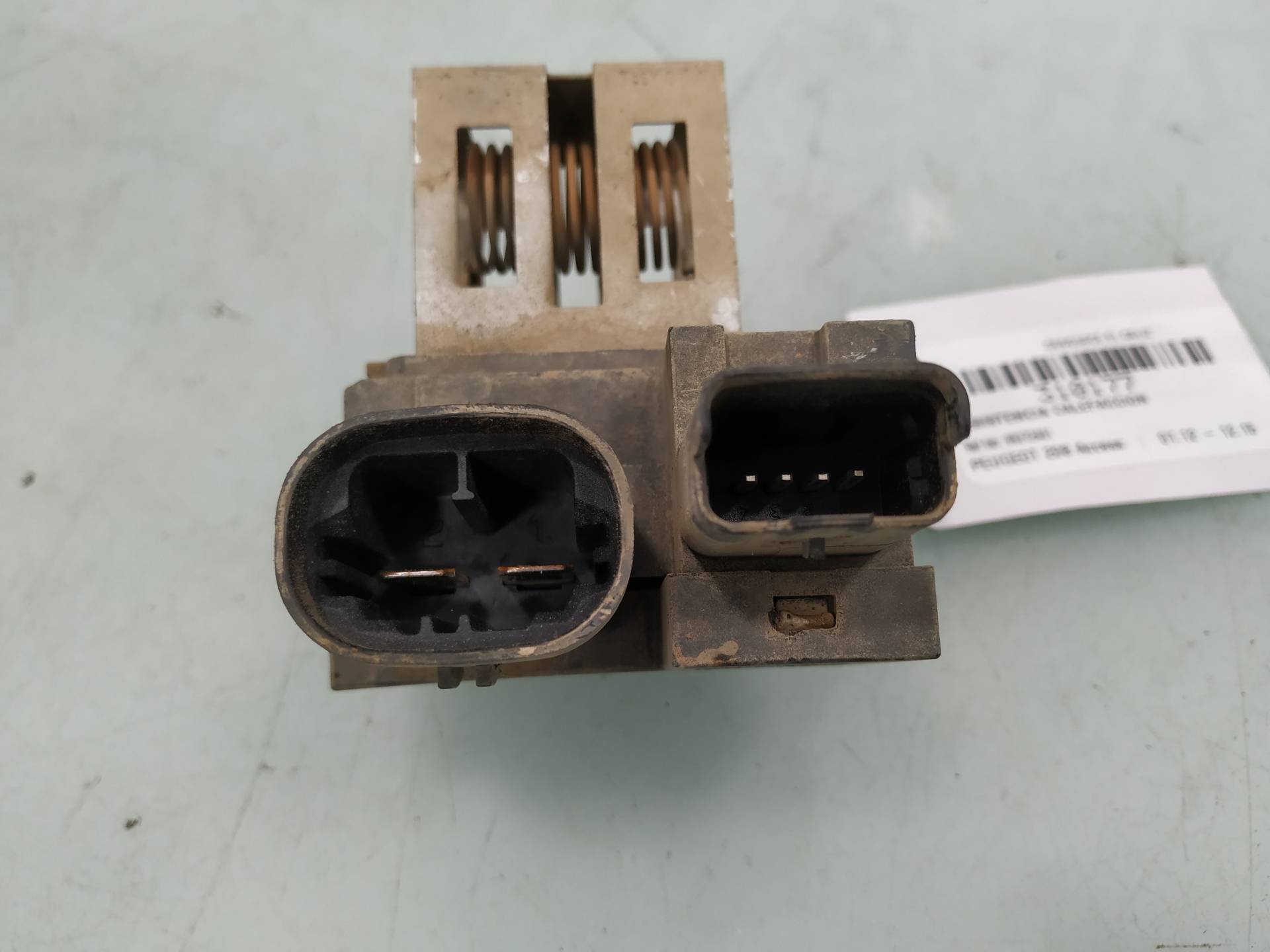 PEUGEOT 208 Peugeot 208 (2012-2015) Interior Heater Resistor 98372A01 19160846