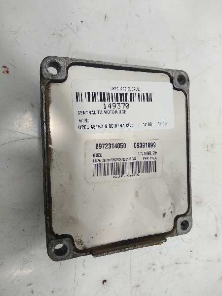 OPEL Astra H (2004-2014) Блок керування двигуном ECU 8972314050 24870898