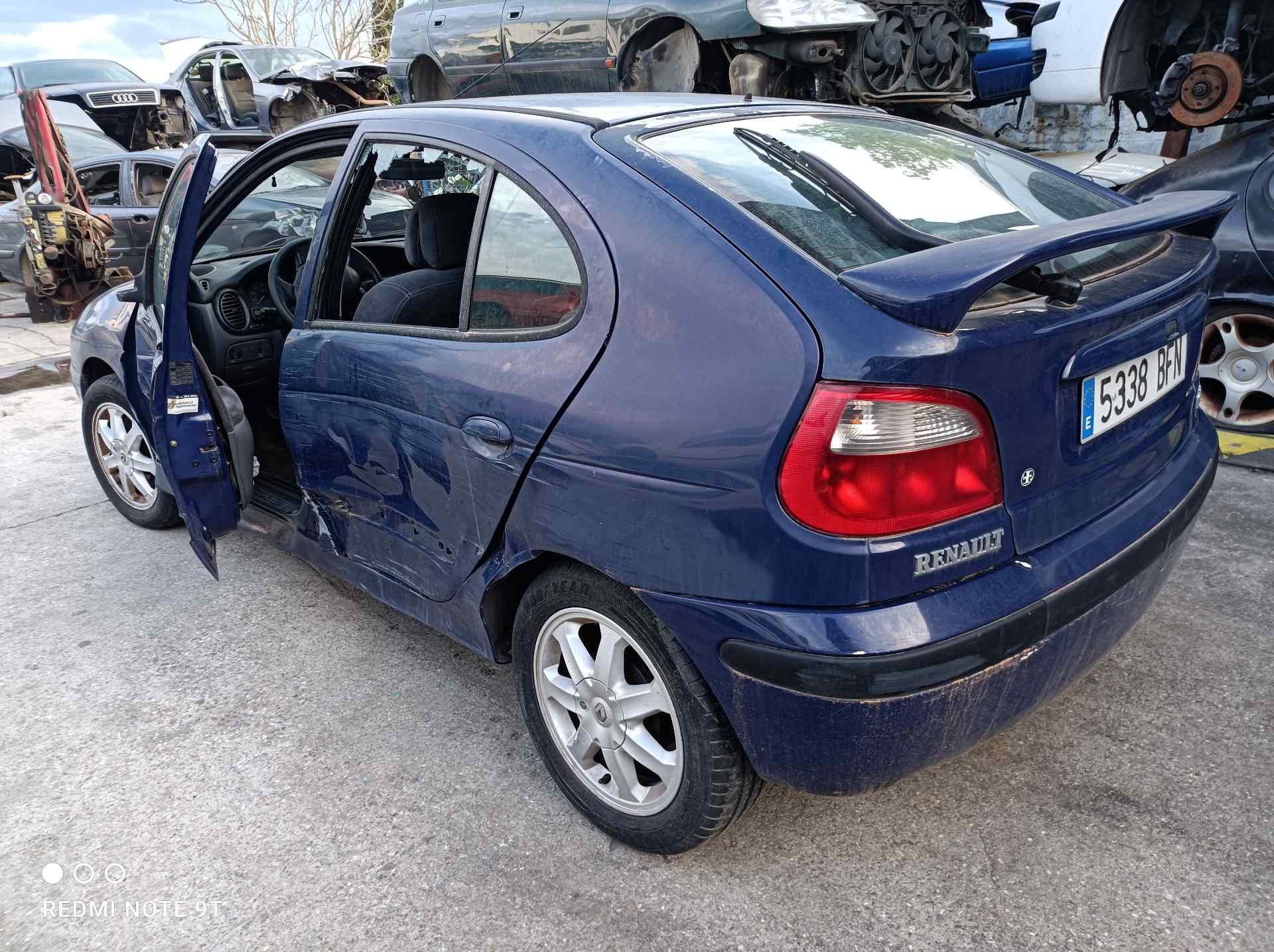 RENAULT Megane 1 generation (1995-2003) Генератор 8200054588 24891092