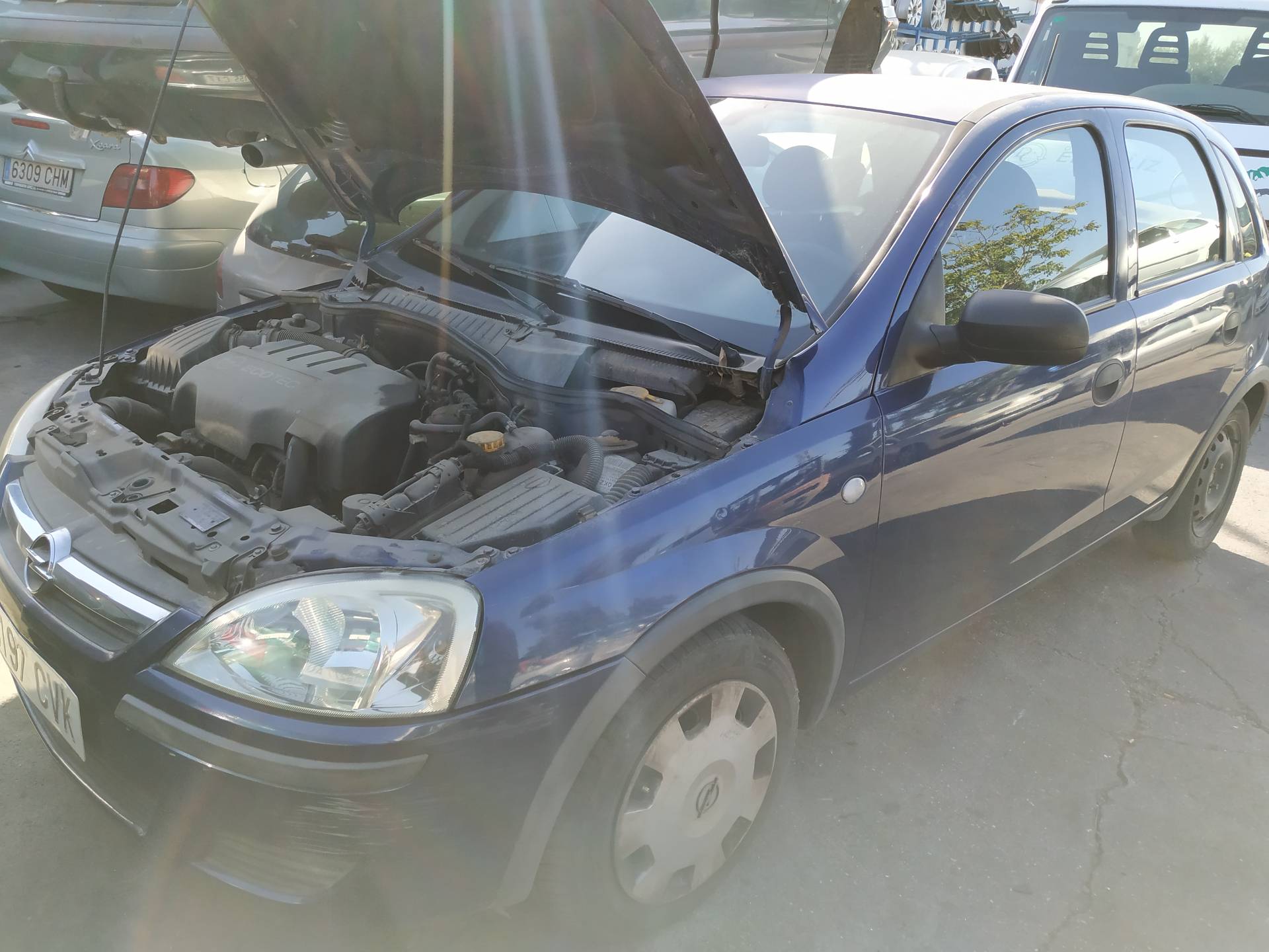 OPEL Corsa C (2000-2006) Подрулевой переключатель 0918541312268700 19186515