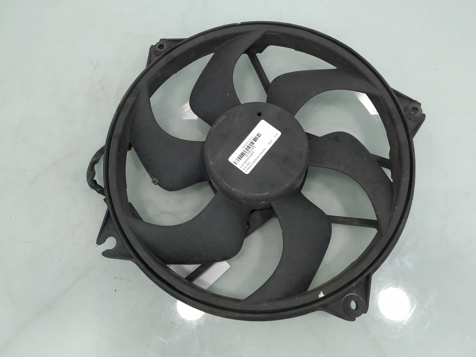 CITROËN C4 1 generation (2004-2011) Difūzoriaus ventiliatorius 1253A9 19045569