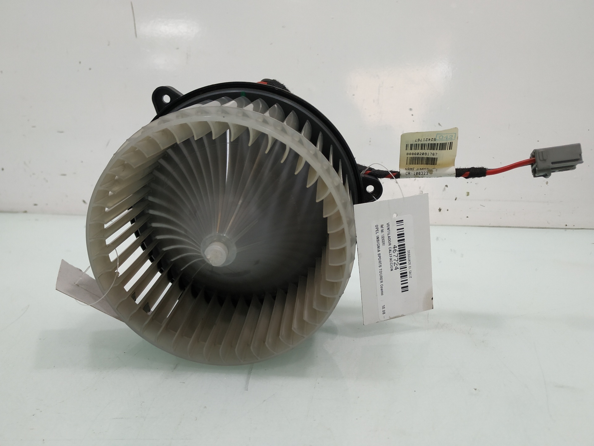 OPEL Insignia A (2008-2016) Heater Blower Fan 13263281 22800900