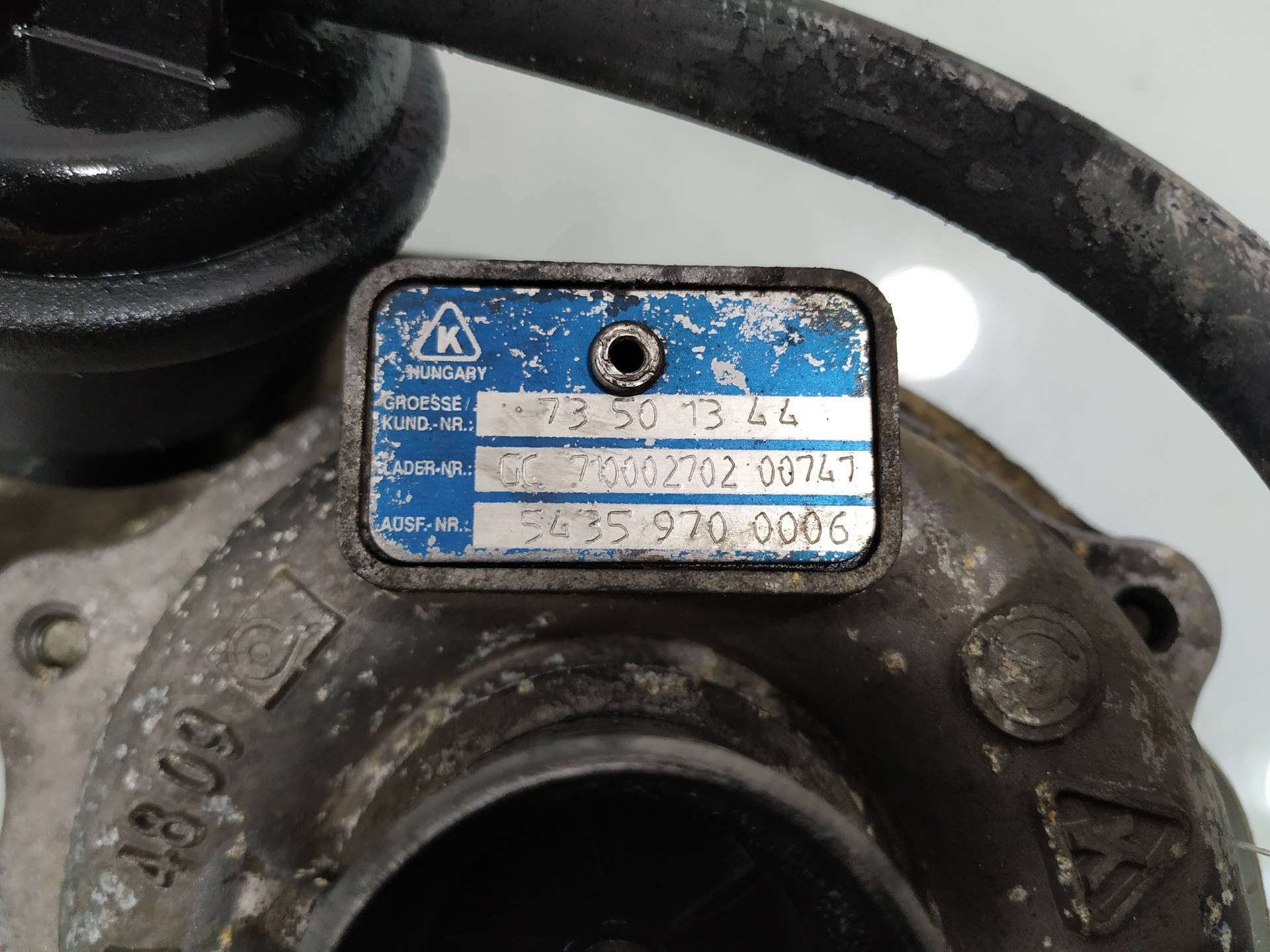 Turbocompresor Z13DT 54359700006 de Opel Corsa 2003-2005 con 55868 km - pieza usada