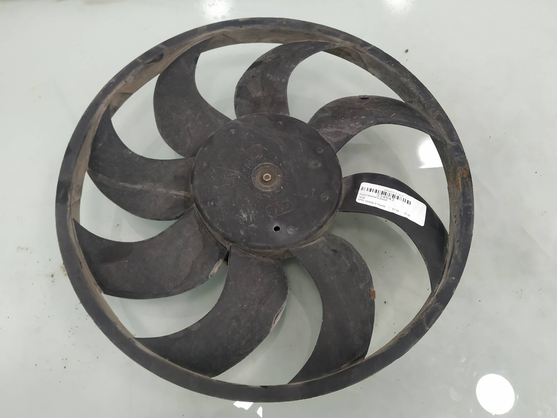 OPEL Corsa D (2006-2020) Difūzoriaus ventiliatorius 24884857