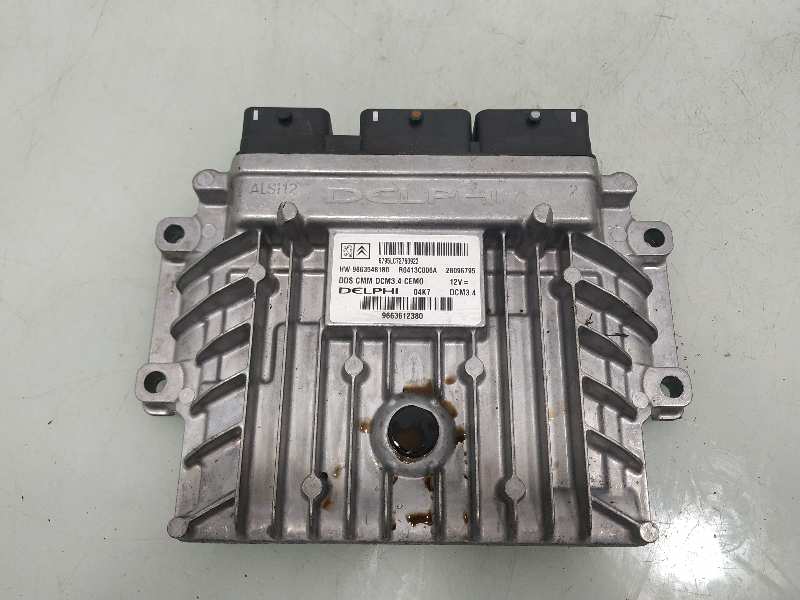 PEUGEOT 407 1 generation (2004-2010) Блок керування двигуном ECU 9663548180 18933054