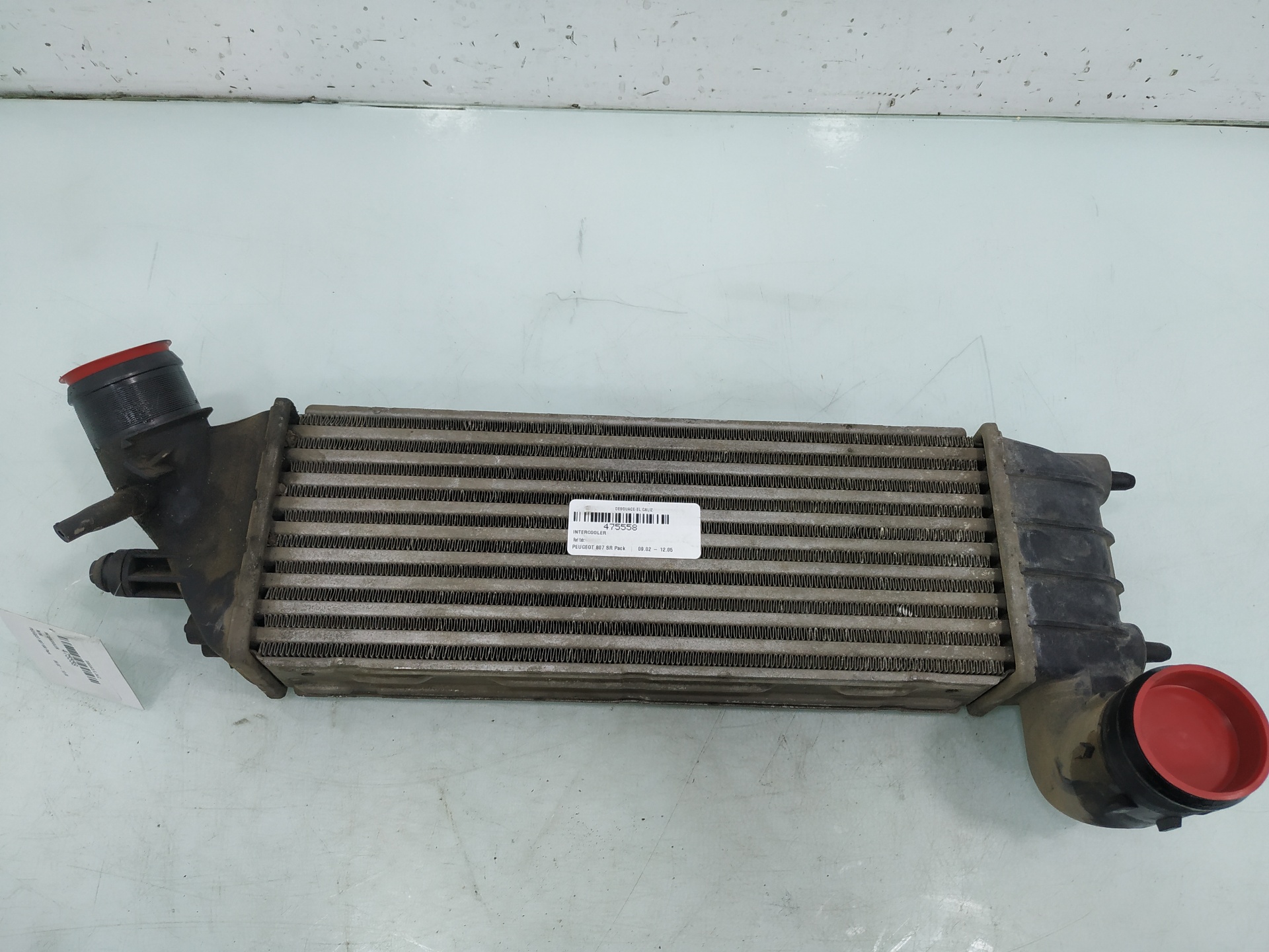 PEUGEOT 807 1 generation (2002-2012) Intercooler Radiator 25929637