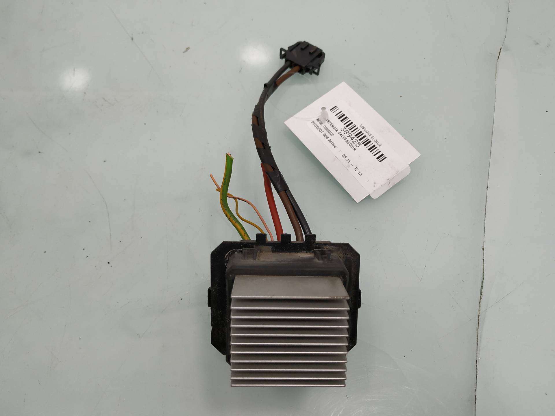 PEUGEOT 308 T7 (2007-2015) Interior Heater Resistor T1000034ZC 19048857