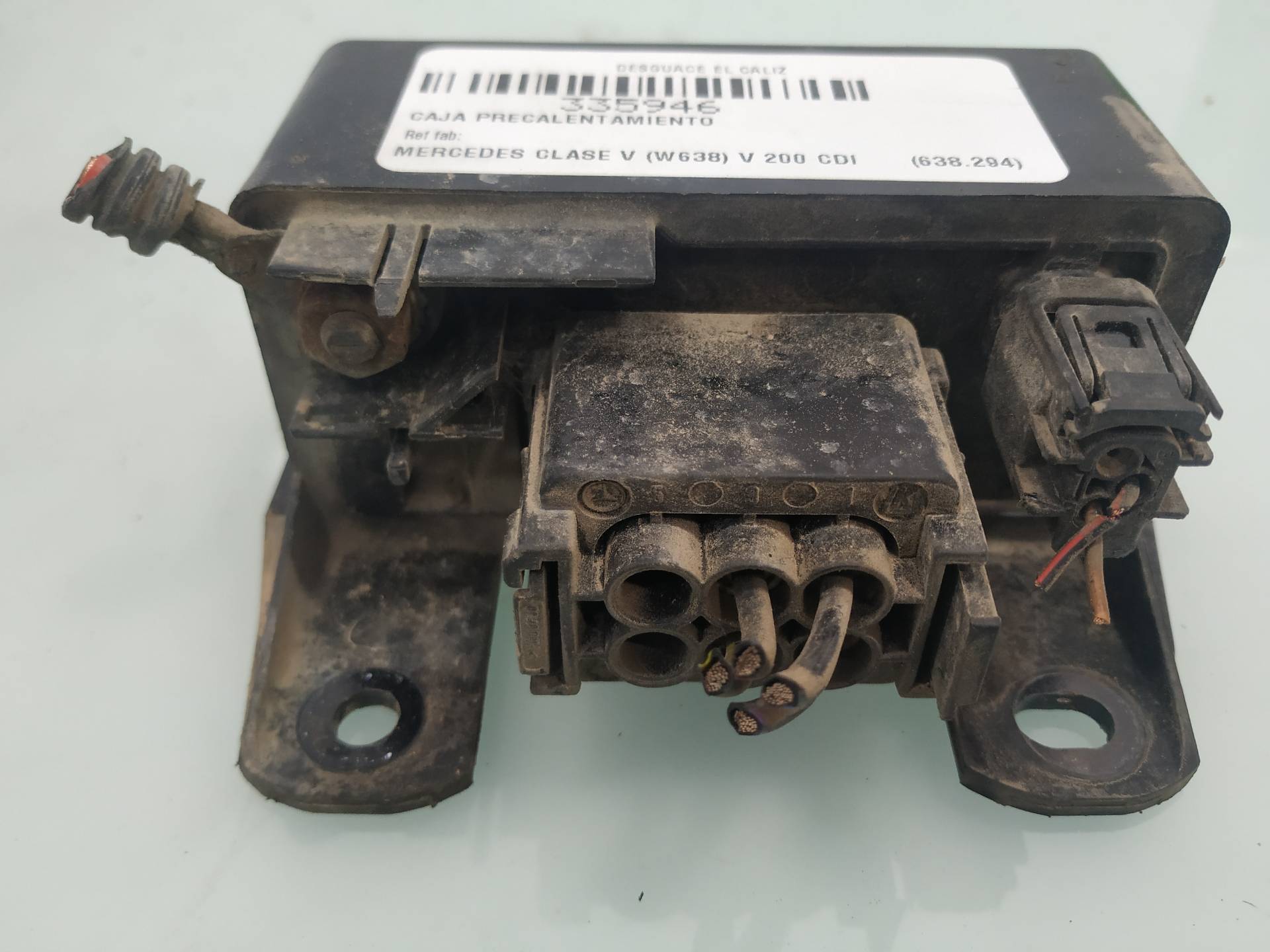 MERCEDES-BENZ V-Class W638, W639 (1996-2003) Relays 19165199