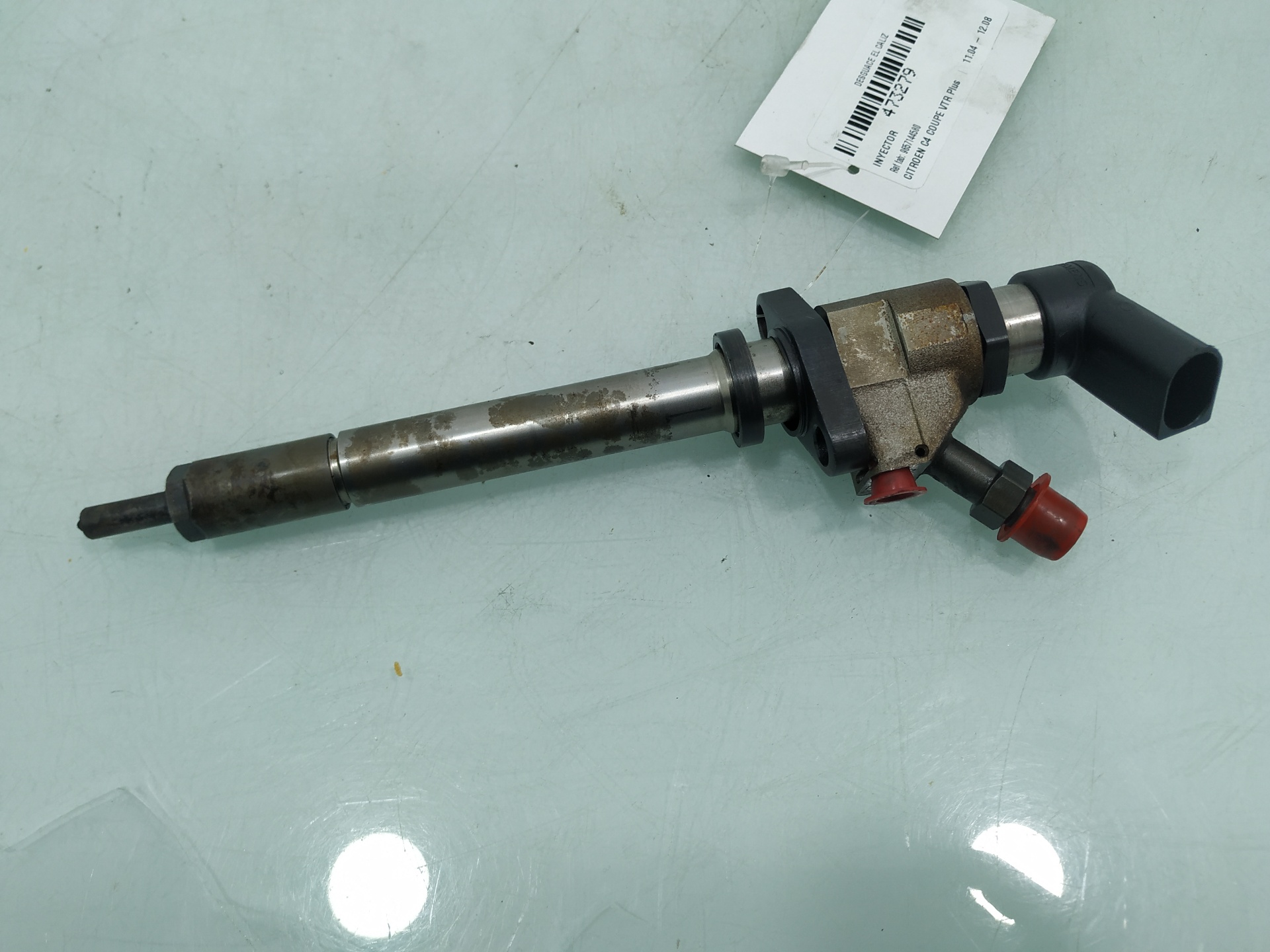 CITROËN C4 1 generation (2004-2011) Fuel Injector 9657144580 24872960