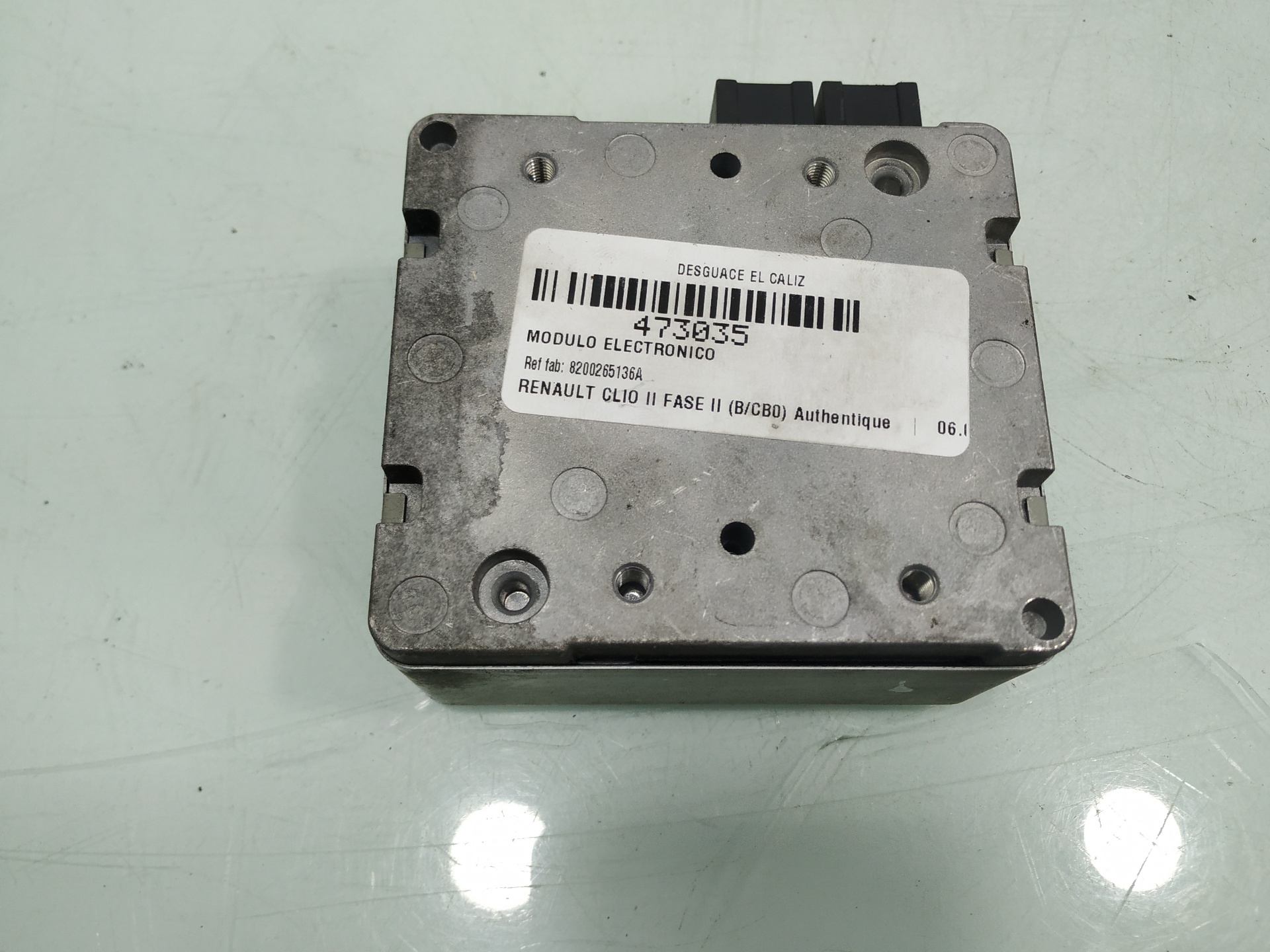 RENAULT Clio 3 generation (2005-2012) Other Control Units 8200265136A 24921742