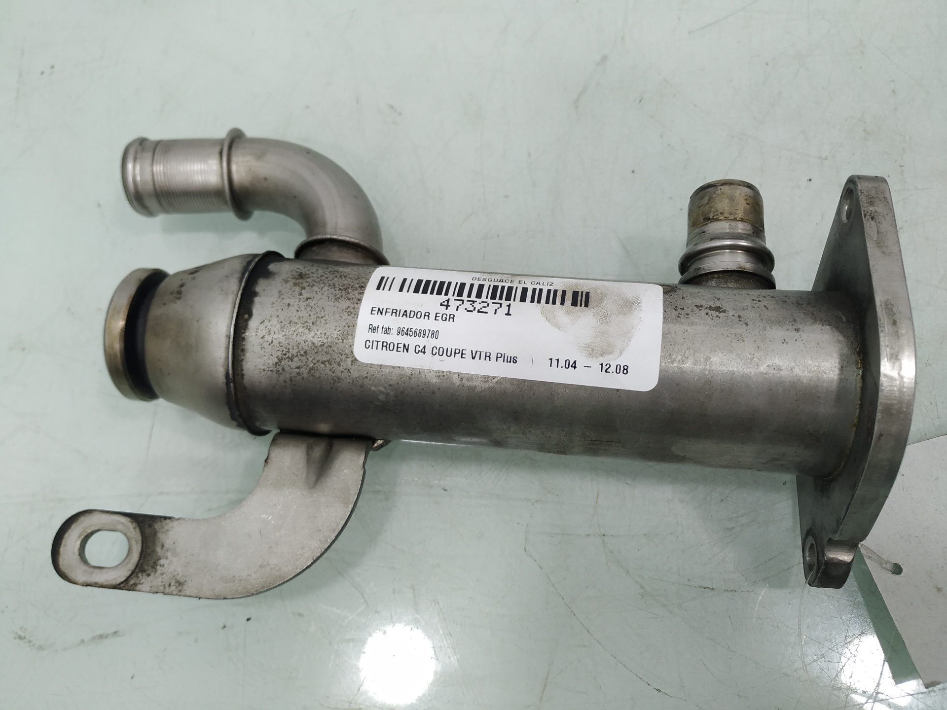 CITROËN C4 1 generation (2004-2011) Chladič EGR 9645689780 24872961