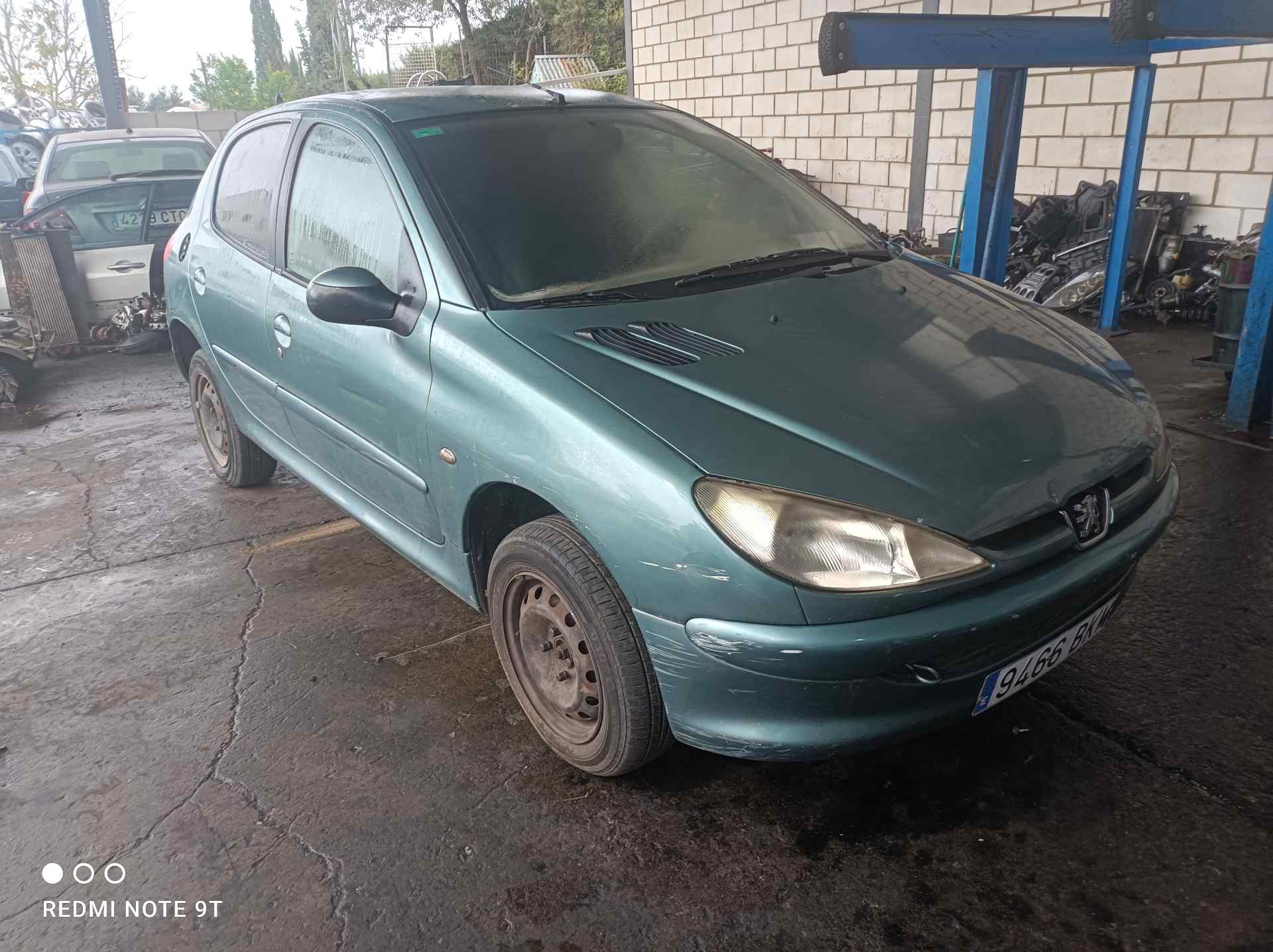 PEUGEOT 206 1 generation (1998-2009) Citas motora nodalījuma detaļas 9625224180 20493135