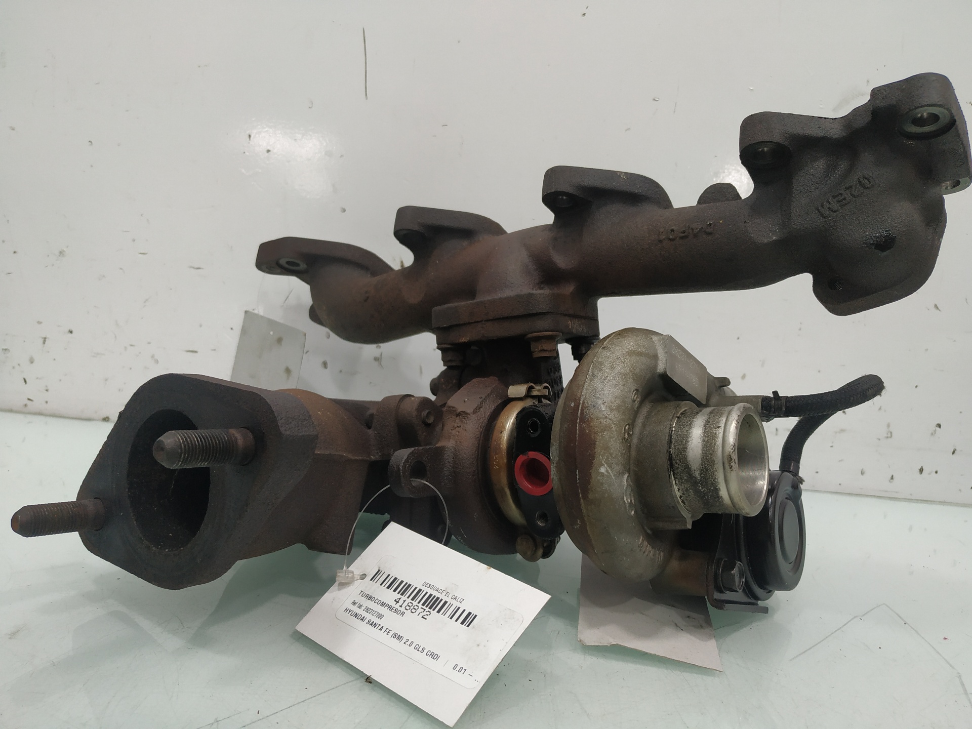 HYUNDAI Santa Fe SM (2000-2013) Turbocharger 2823127000 24897726