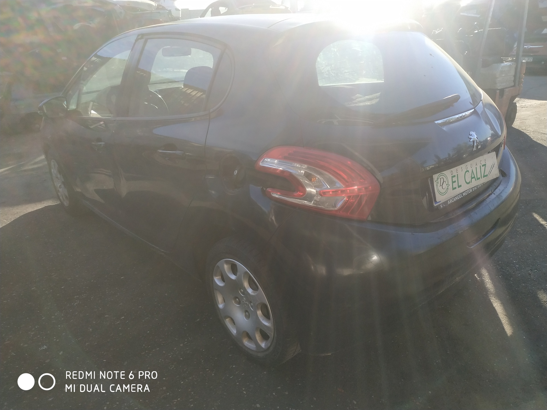 PEUGEOT 208 Peugeot 208 (2012-2015) Фонарь задней крышки 9674309080 18989425