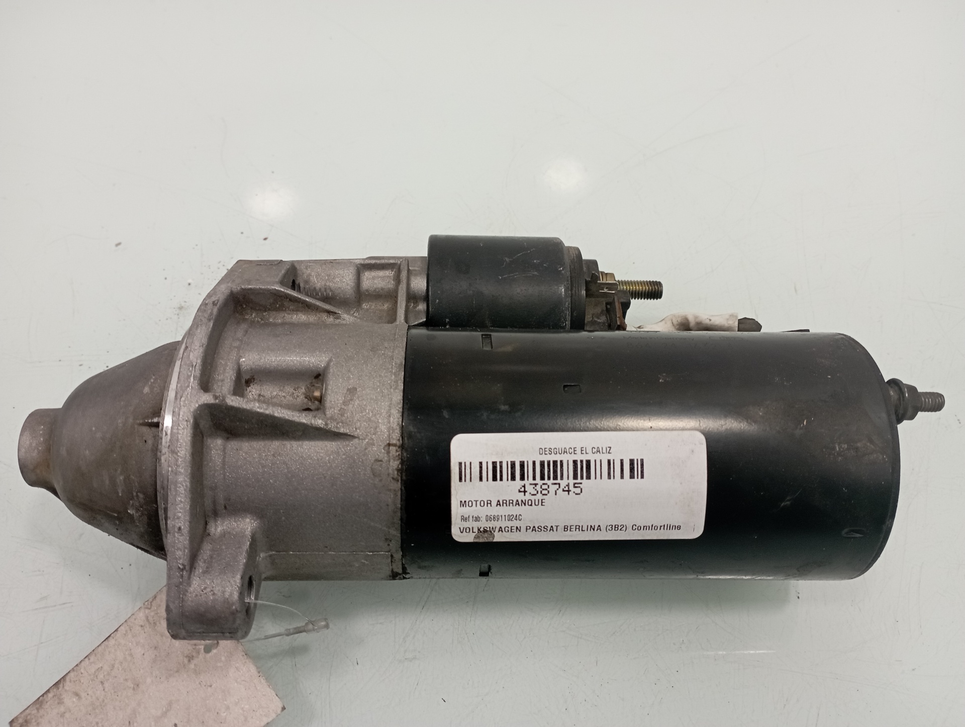 VOLKSWAGEN Passat B5 (1996-2005) Starter Motor 068911024C 19109984