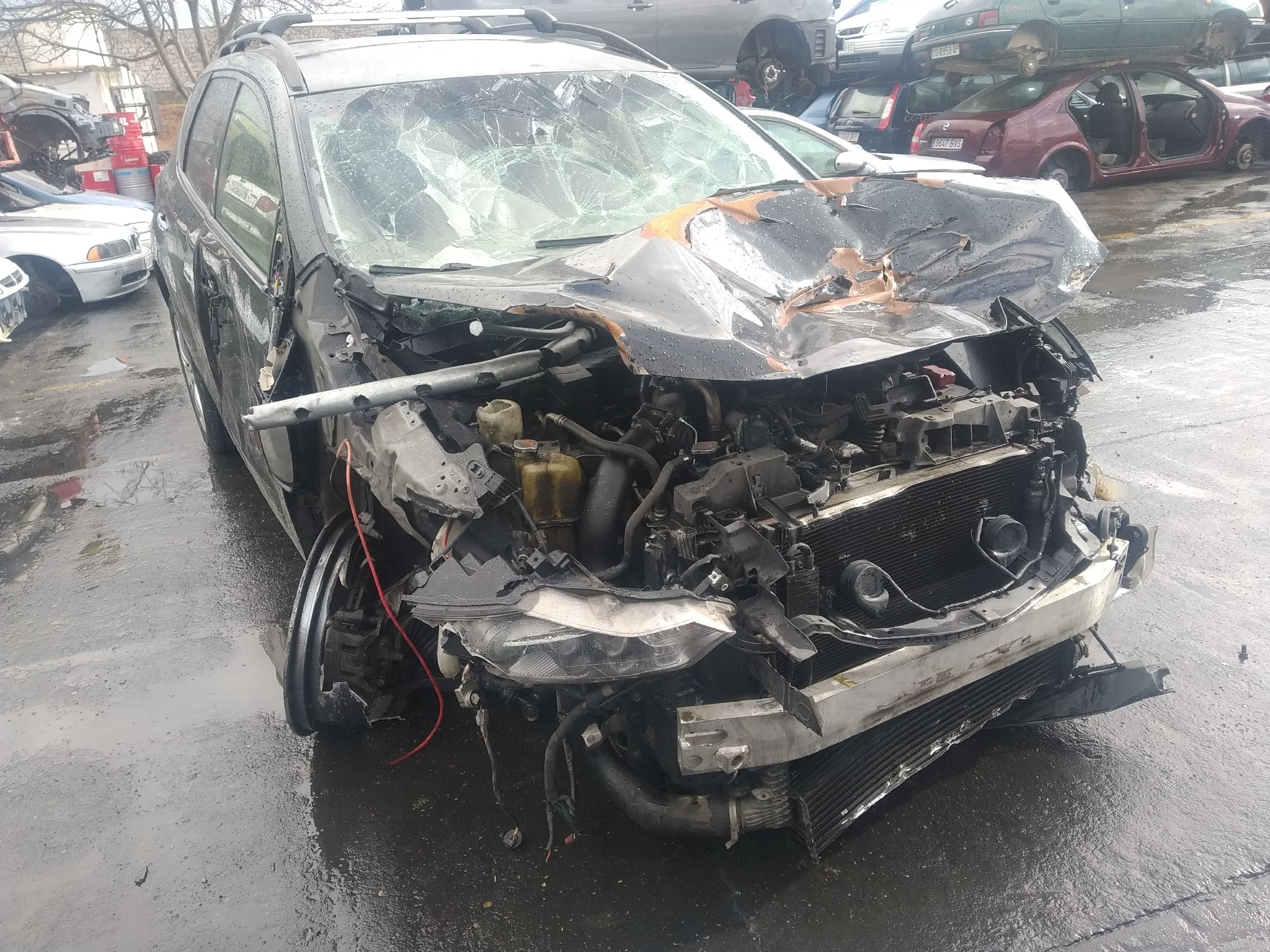 NISSAN Murano Z51 (2008-2015) Jobb hátsó ajtó ablakvezérlő gombja 25411JD000 19128085