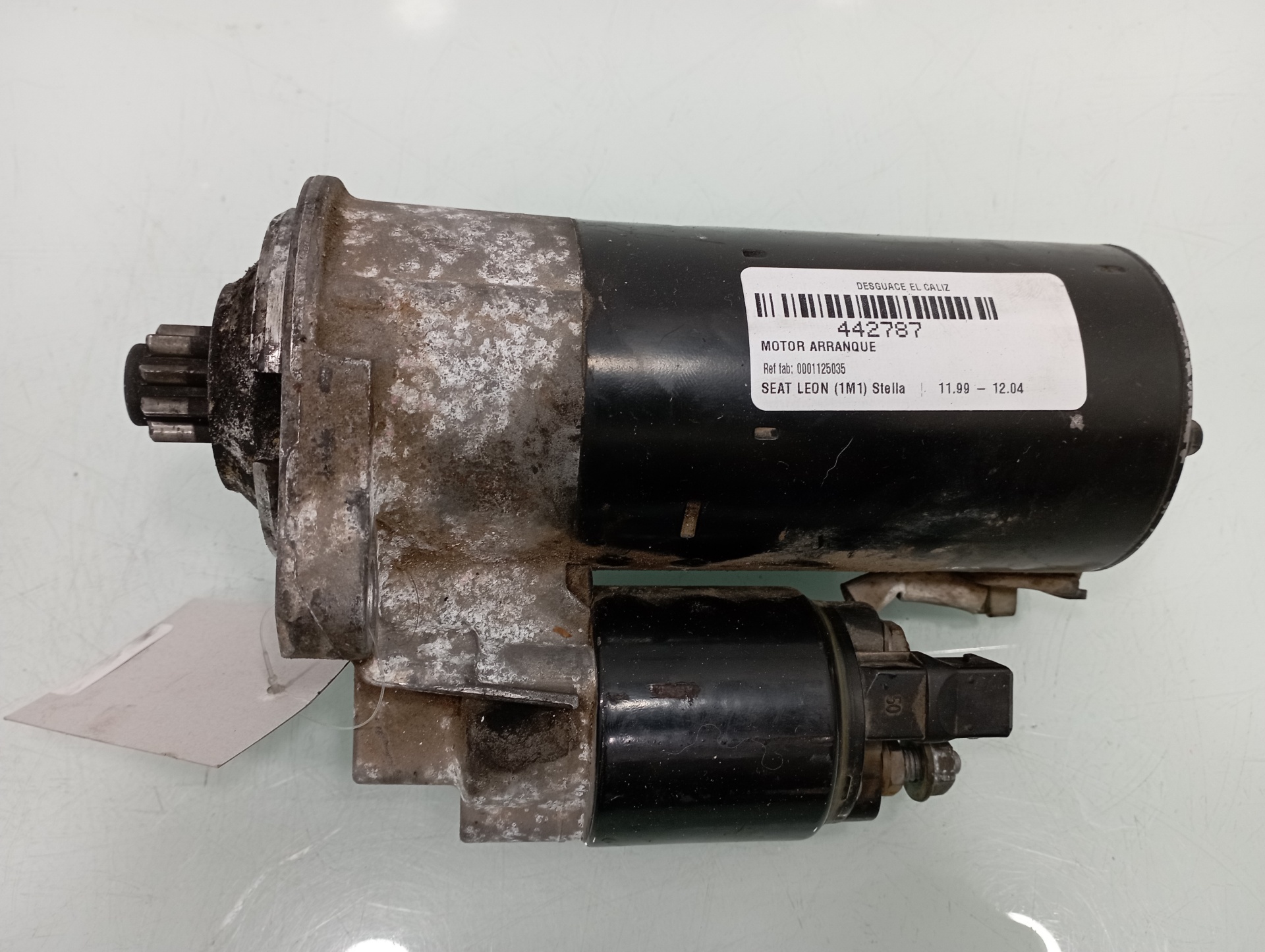 SEAT Leon 1 generation (1999-2005) Starter Motor 0001125035 19097497