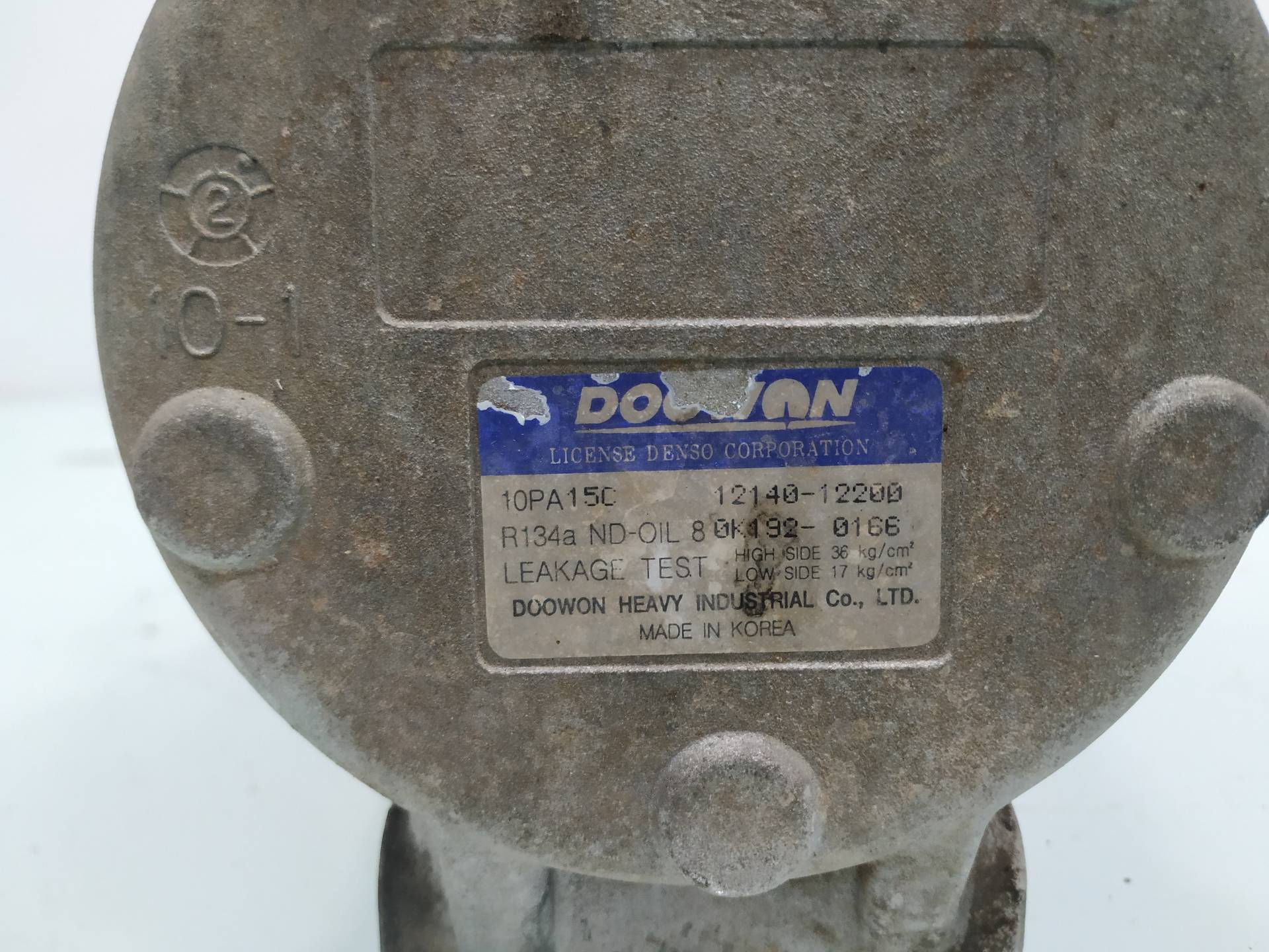 KIA Rio 1 generation (2000-2005) Air Condition Pump 1214012200 19068691