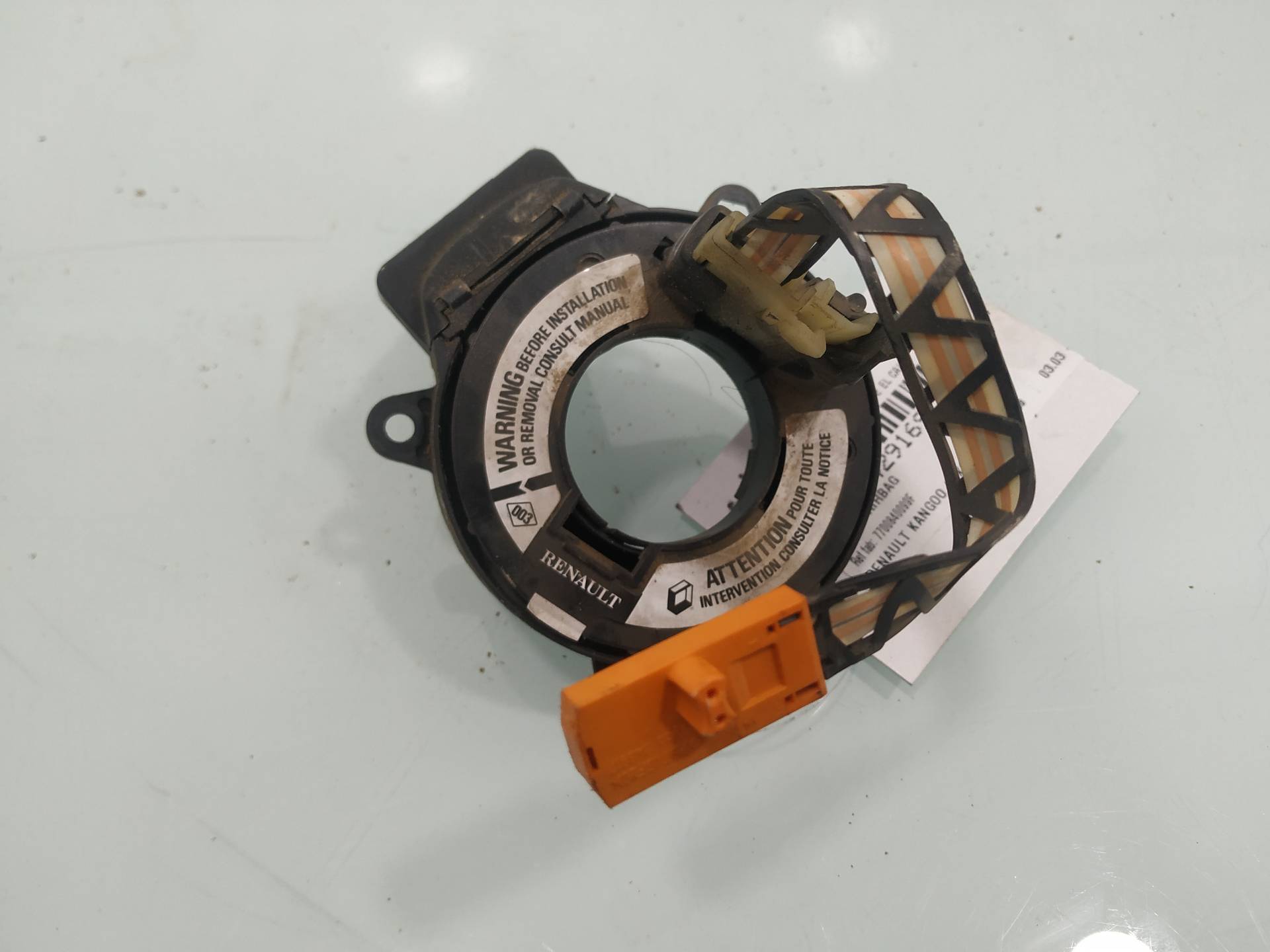 Anillo airbag K9K714 7700840099F de Renault Kangoo 2003-0 con 196589 km - pieza usada