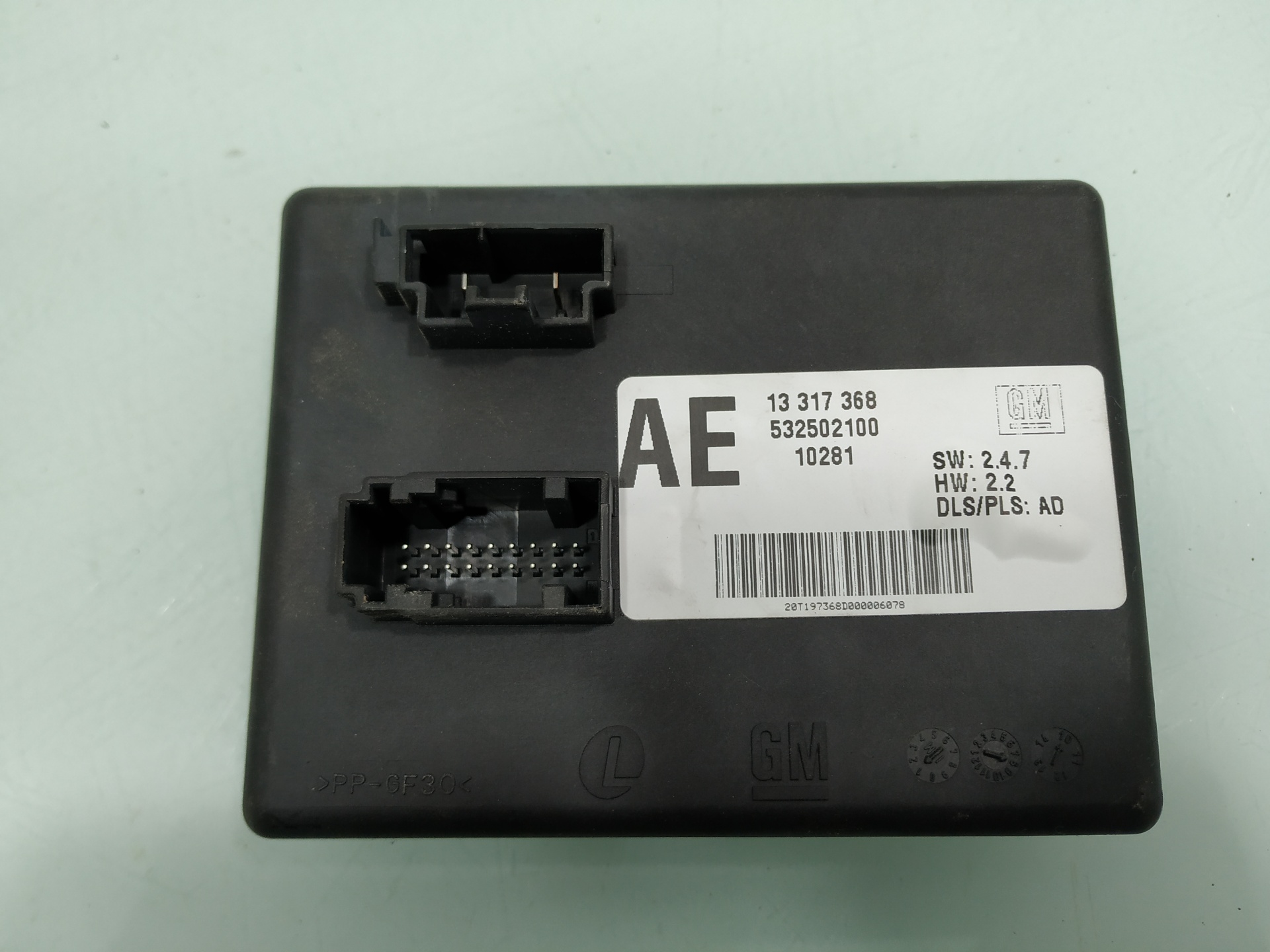 OPEL Insignia A (2008-2016) Other Control Units 13317368 24855010