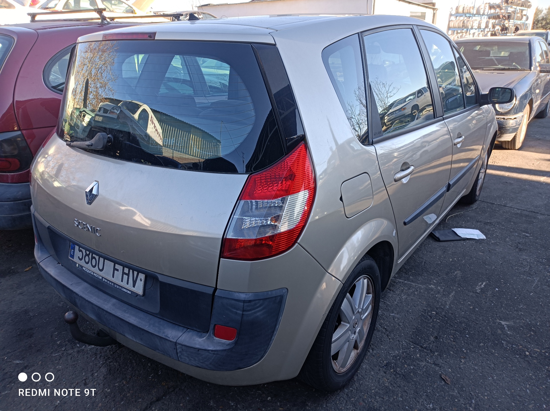 RENAULT Scenic 2 generation (2003-2010) Priekinis dešinys sparnas 21065651