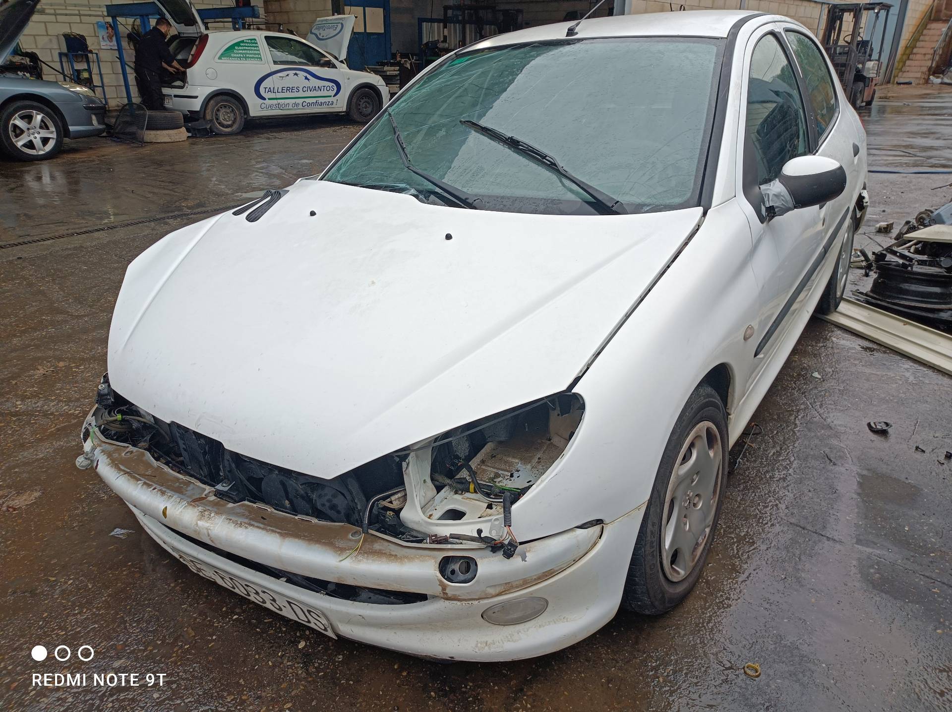 PEUGEOT 206 1 generation (1998-2009) Генератор 9635772780 19025974