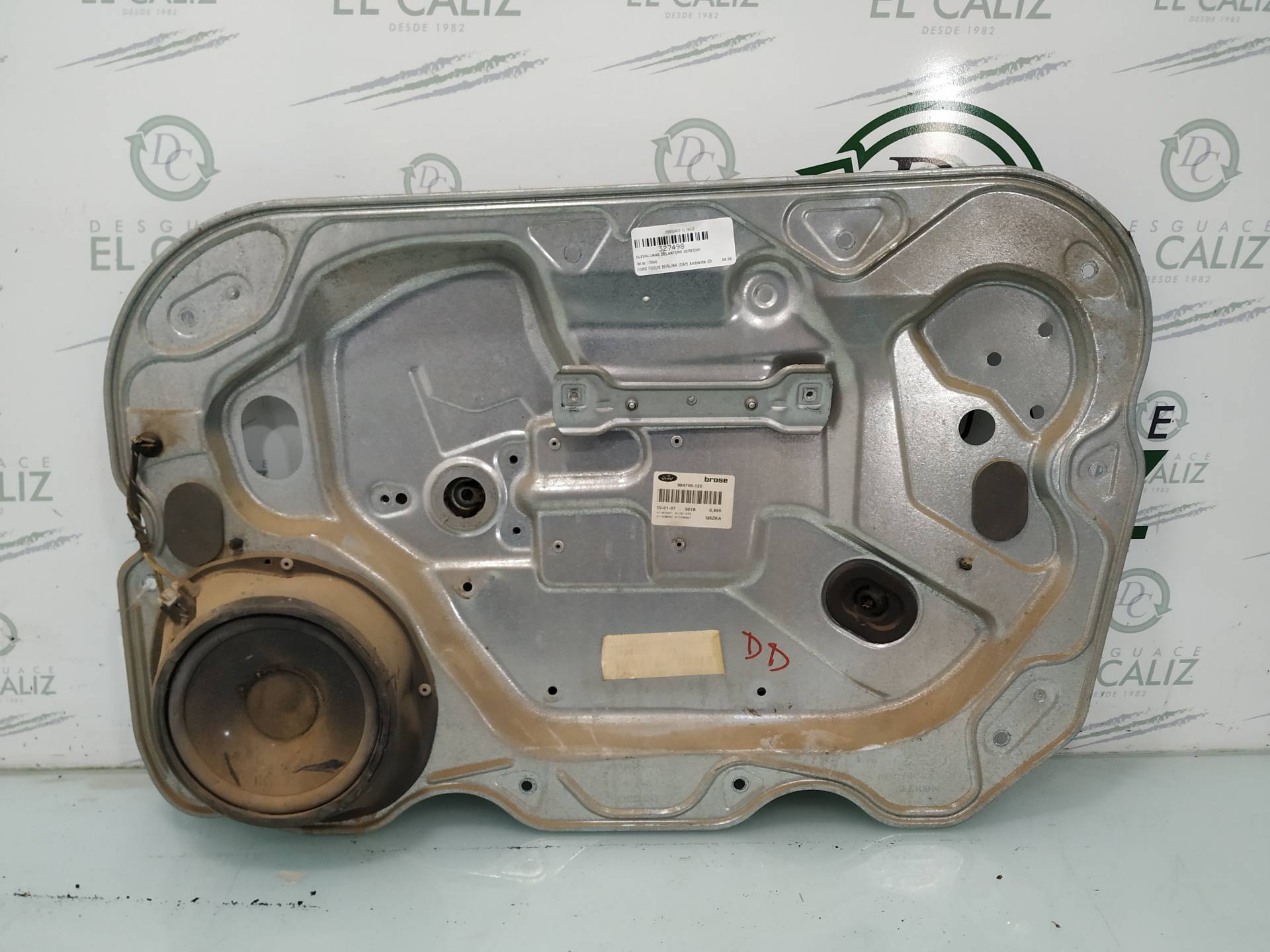 FORD Focus 2 generation (2004-2011) Priekinių dešinių durų stiklo pakelėjas 1738646 19005328