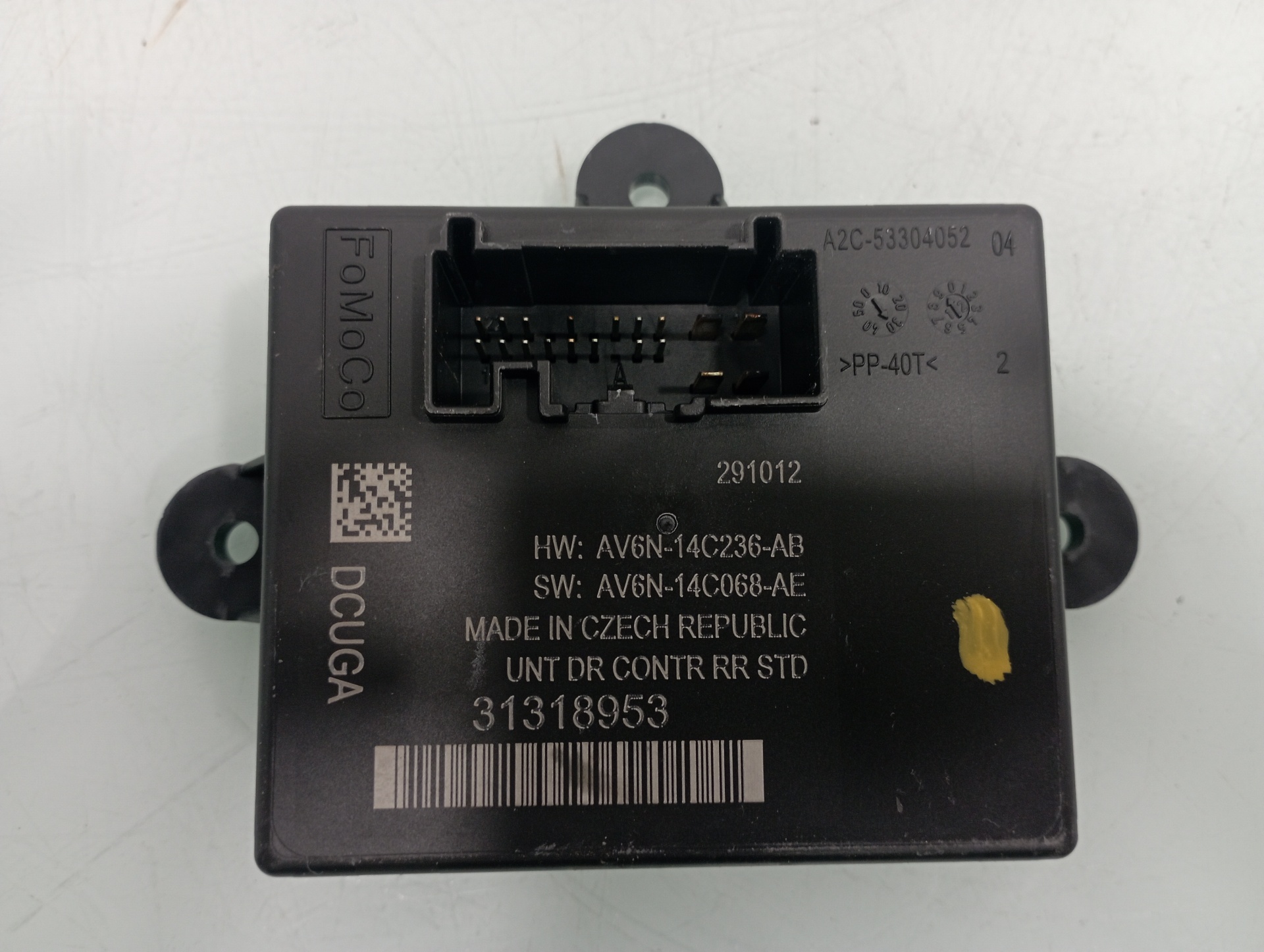 VOLVO V40 2 generation (2012-2020) Other Control Units 31318953 19112157