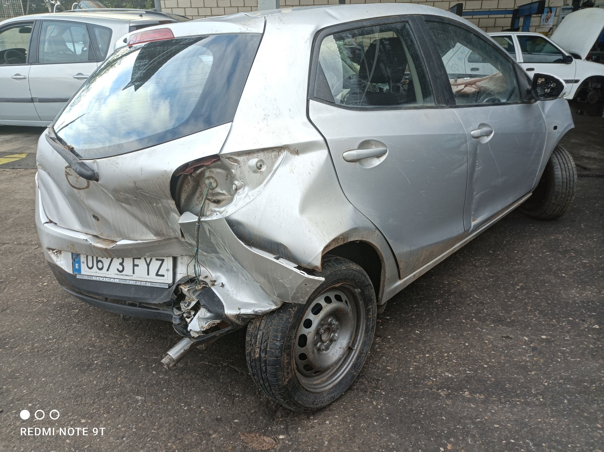 MAZDA 2 2 generation (2007-2014) Генератор A2TG1391 19090249