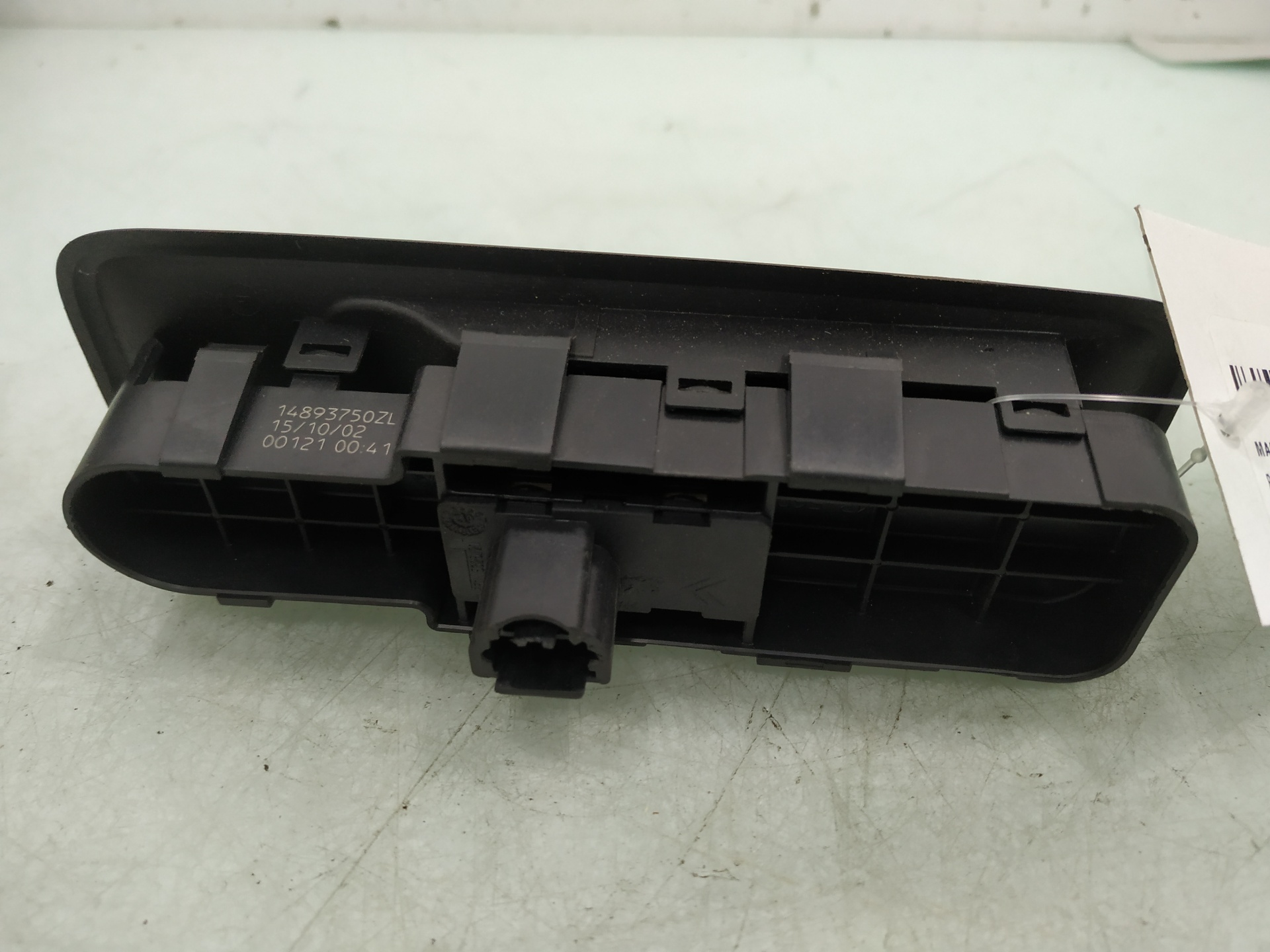 PEUGEOT 807 1 generation (2002-2012) Front Right Door Window Switch 14893750ZL 25929674