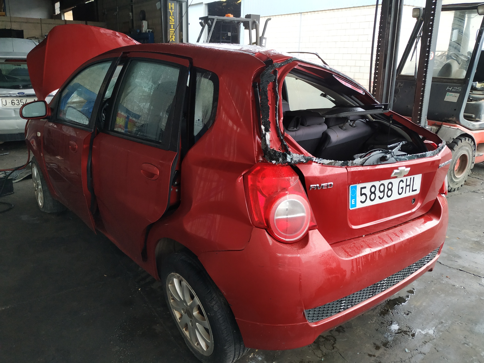 CHEVROLET Aveo T200 (2003-2012) Bal első ajtó ablakemelője 96652141 19085564