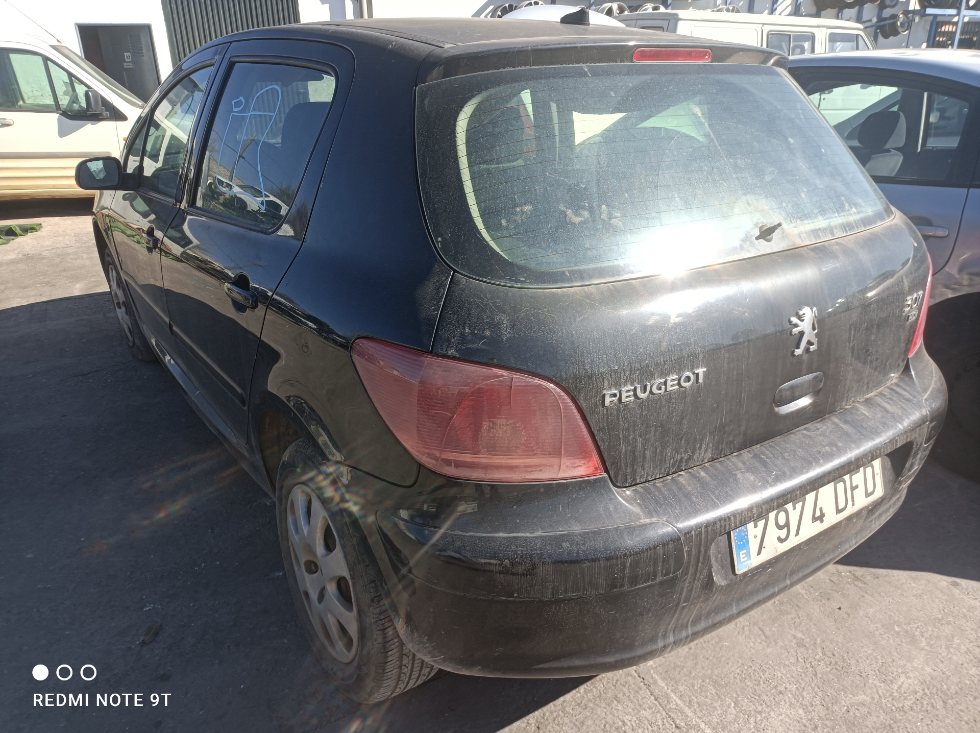 PEUGEOT 307 1 generation (2001-2008) Блок предохранителей 9657608880 19101981