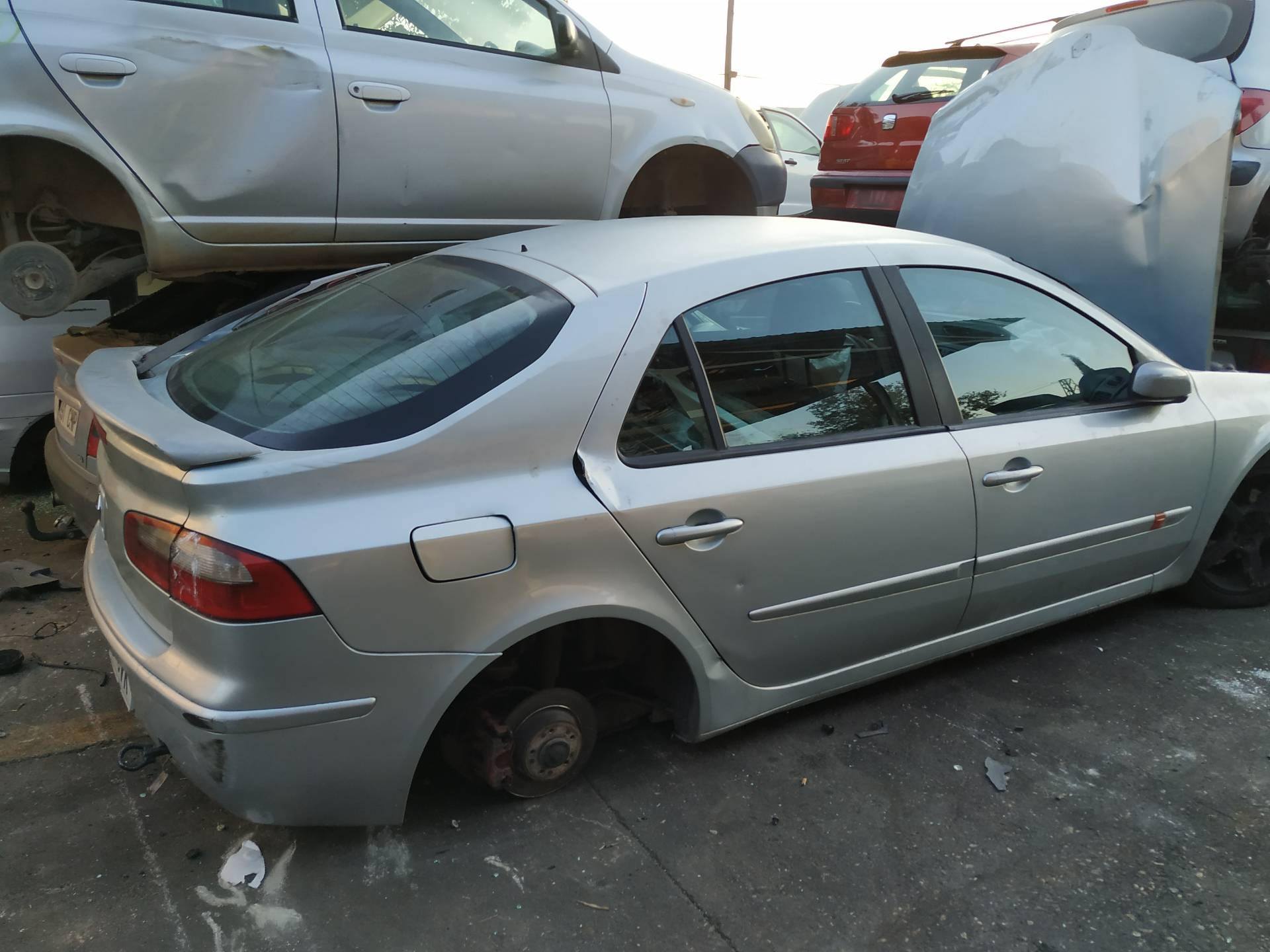 RENAULT Laguna 2 generation (2001-2007) Jobb első ajtó zárja 8200000662 19017176