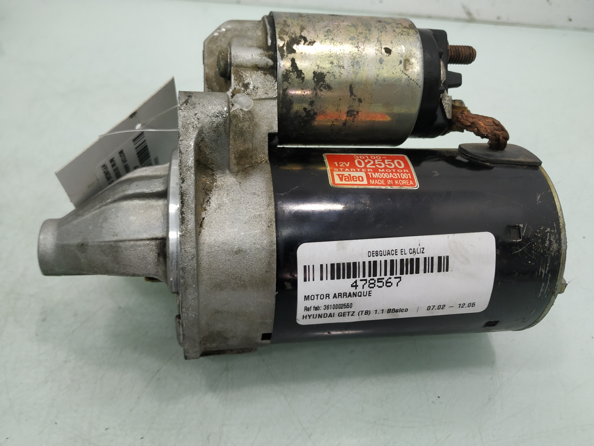 DODGE Starter Motor 3610002550 25930315