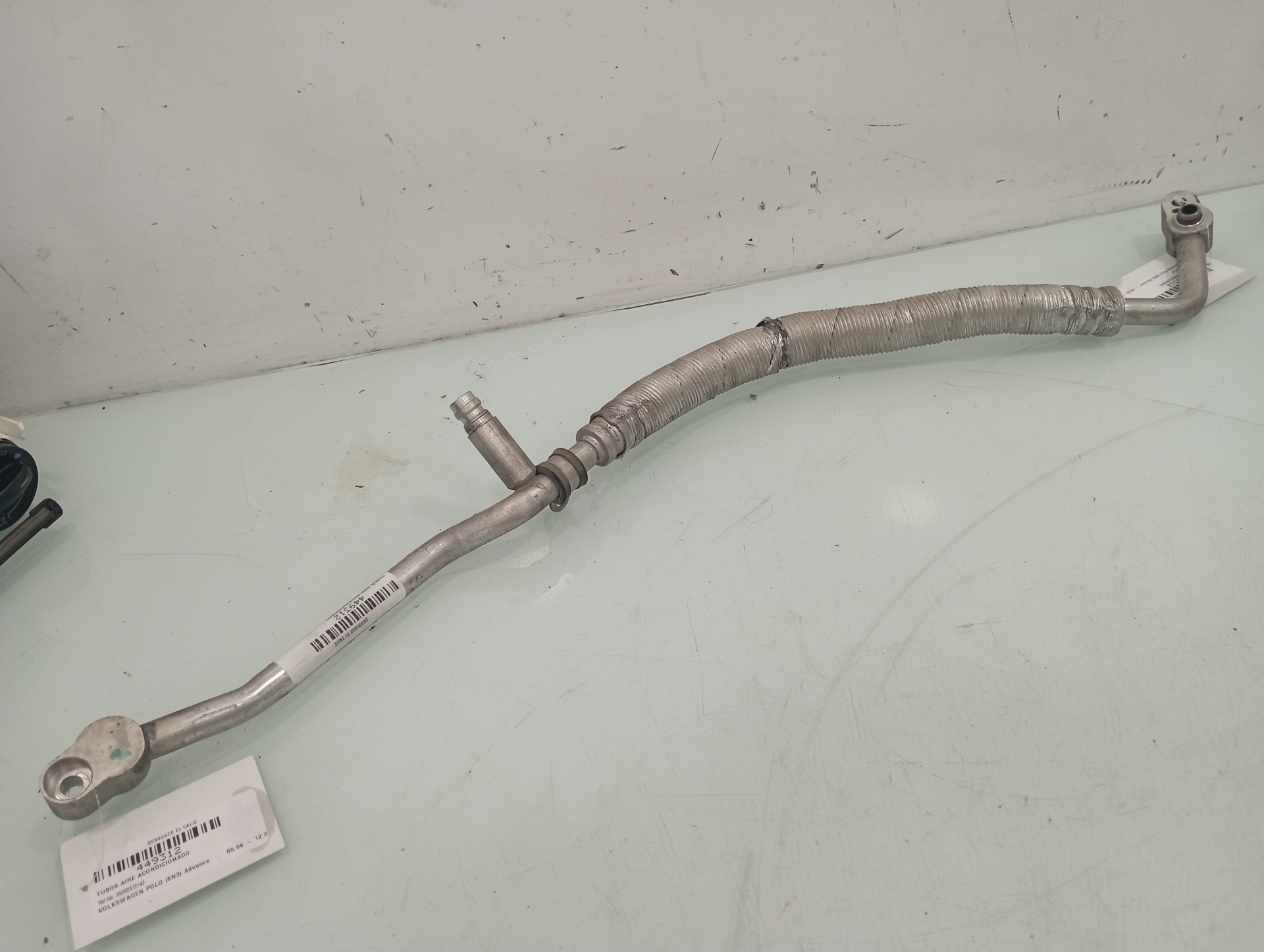 VOLKSWAGEN Polo 4 generation (2001-2009) AC Hose Pipe 6Q0820721AF 19143833