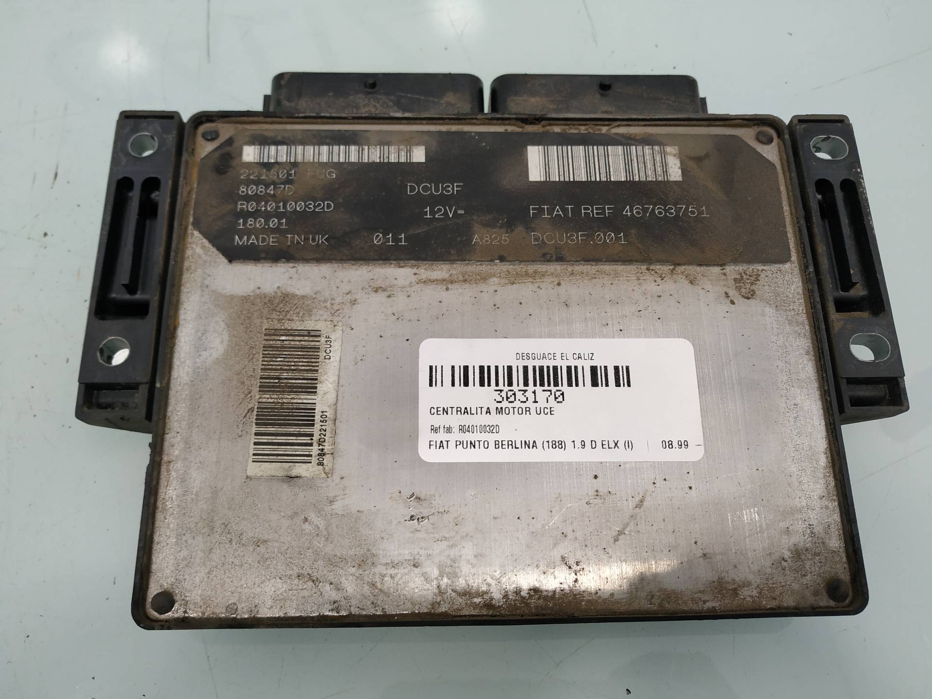 FIAT Punto 3 generation (2005-2020) Engine Control Unit ECU R04010032D 18984154