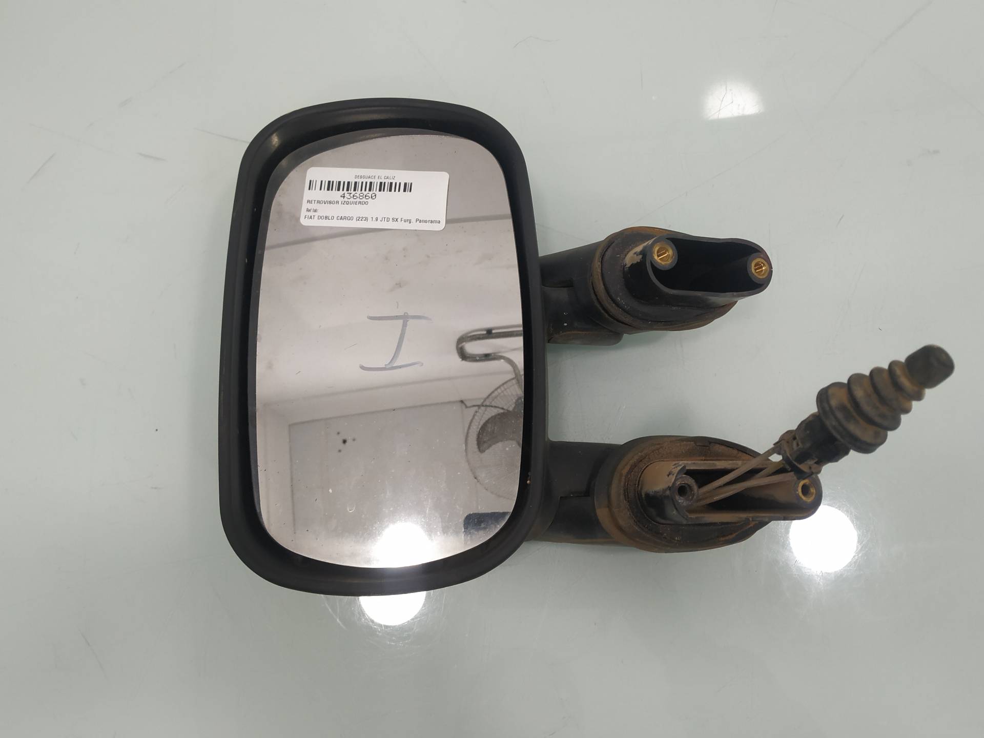 FIAT Doblo 1 generation (2001-2017) Priekinių kairių durų veidrodis 19202513