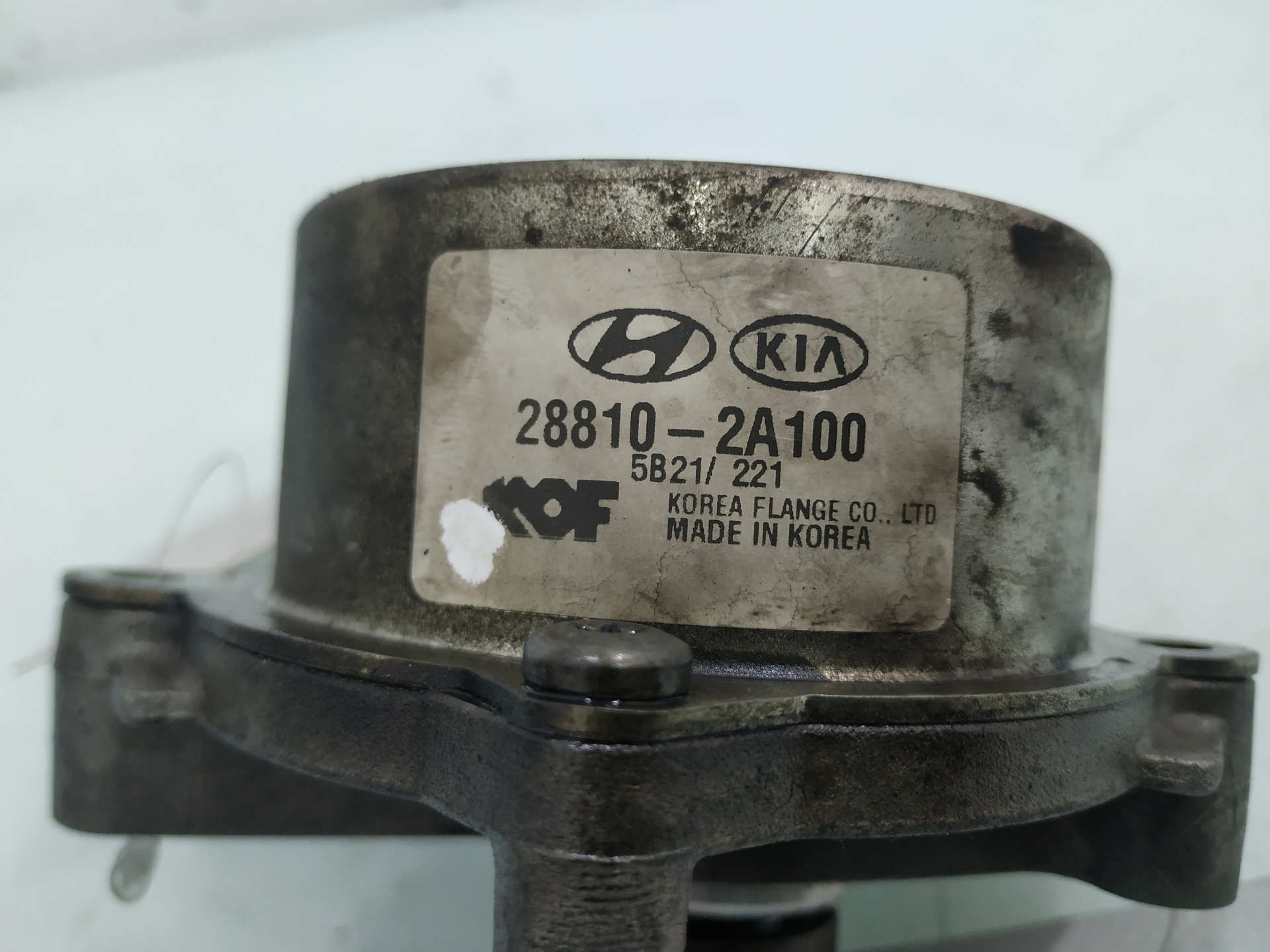 HYUNDAI Matrix 1 generation (2001-2010) Vakuuminis siurblys 288102A000 24922146