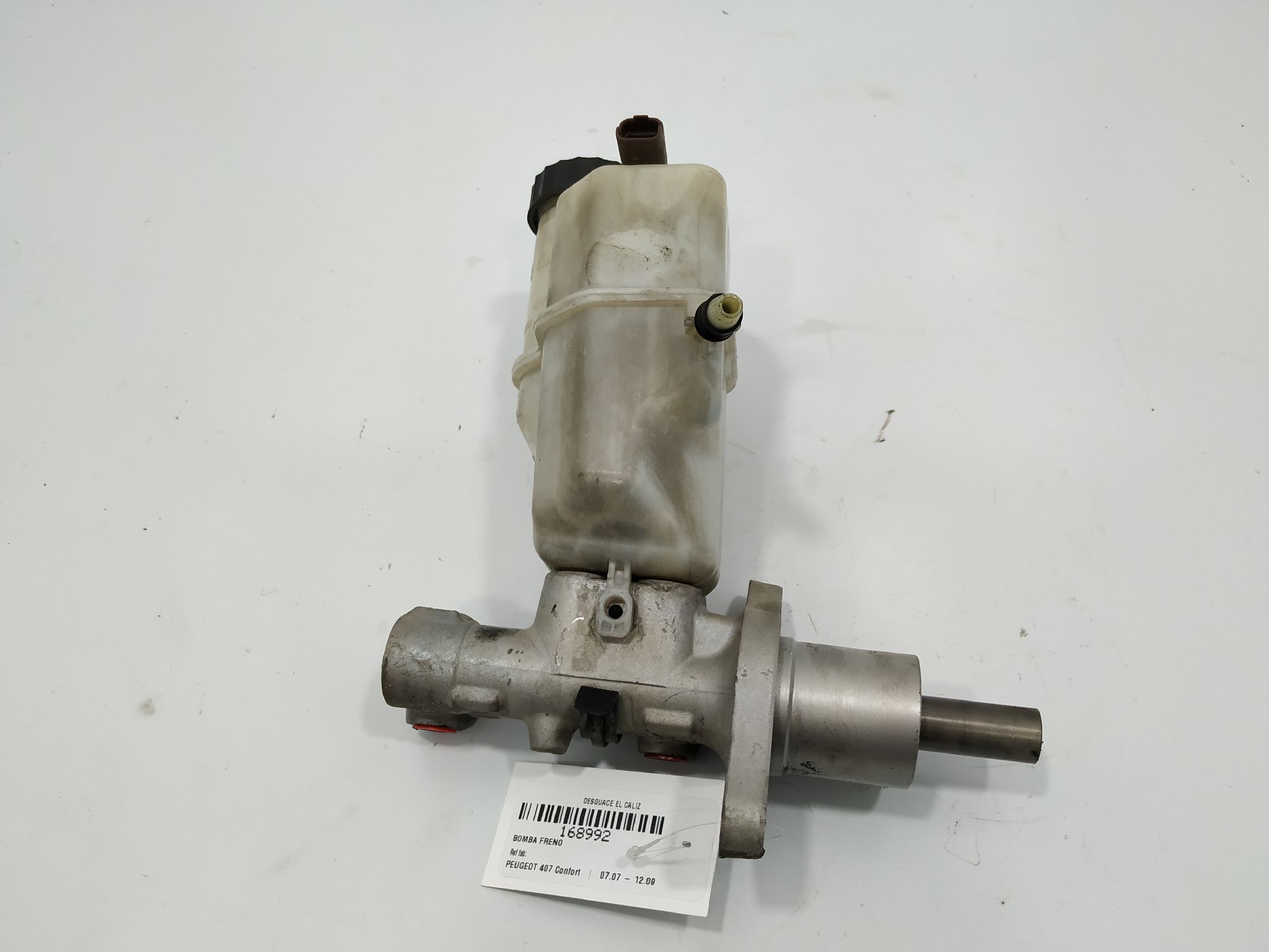 PEUGEOT 407 1 generation (2004-2010) Brake Cylinder 9646980980 18846214