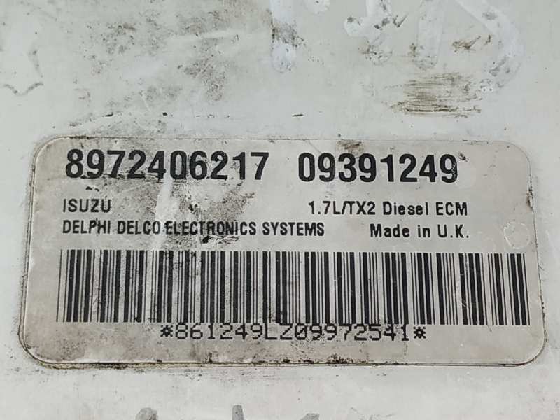 OPEL Astra H (2004-2014) Engine Control Unit ECU 8972406217 24872646