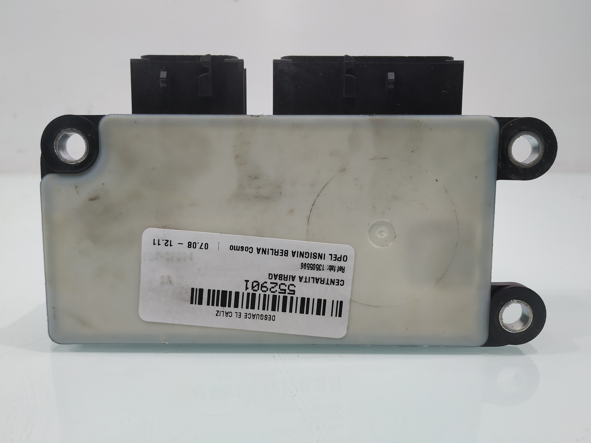 Centralita airbag A20DTH 13505596 de Opel Insignia a sports tourer (g09) 2008-2012