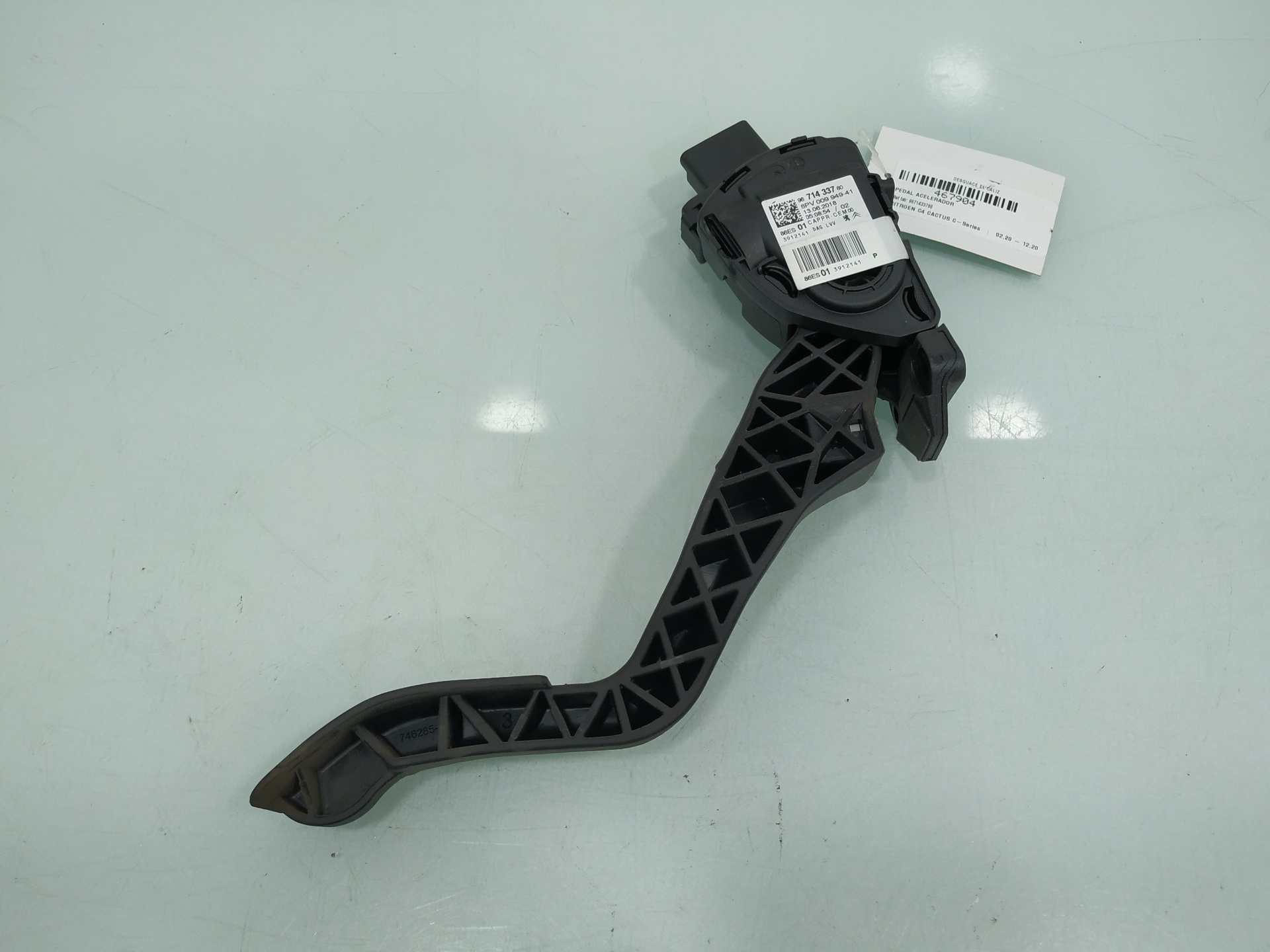 CITROËN C4 Cactus 1 generation (2014-2024) Throttle Pedal 9671433780 24916356