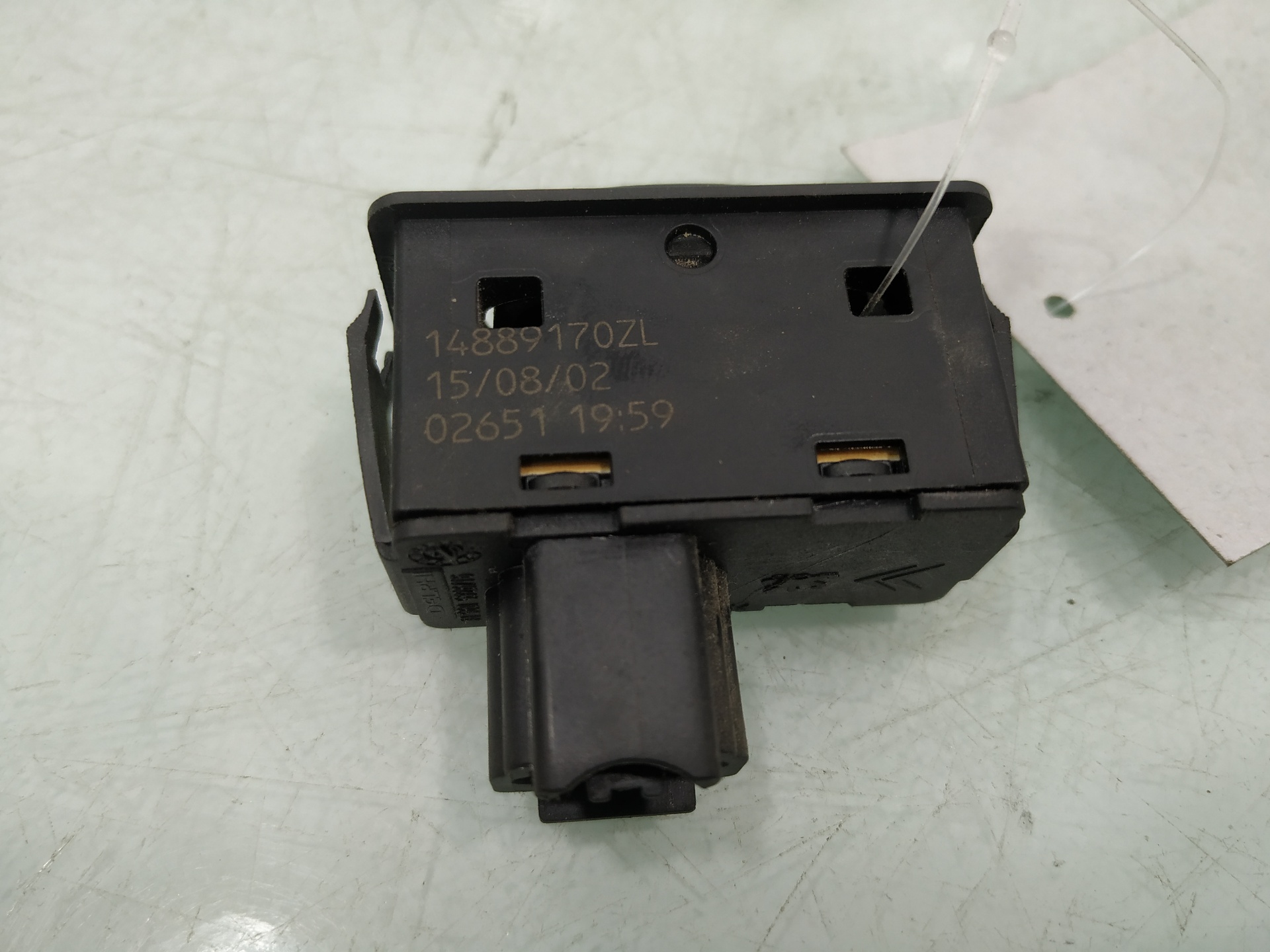 PEUGEOT 807 1 generation (2002-2012) Rear Right Door Window Control Switch 14889170ZL 25929668