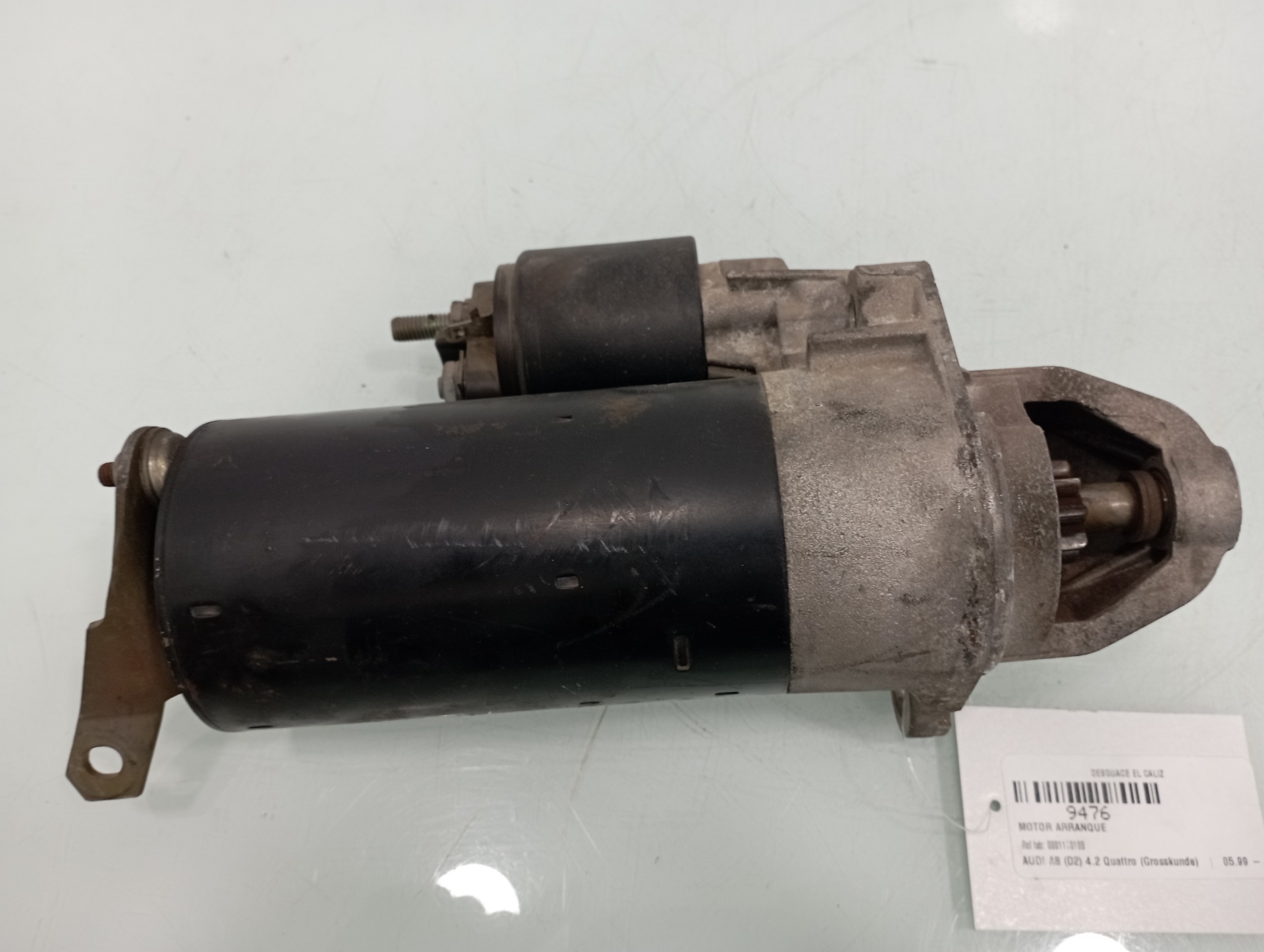 Starter motor 0001110100 de Audi A8 1999-0