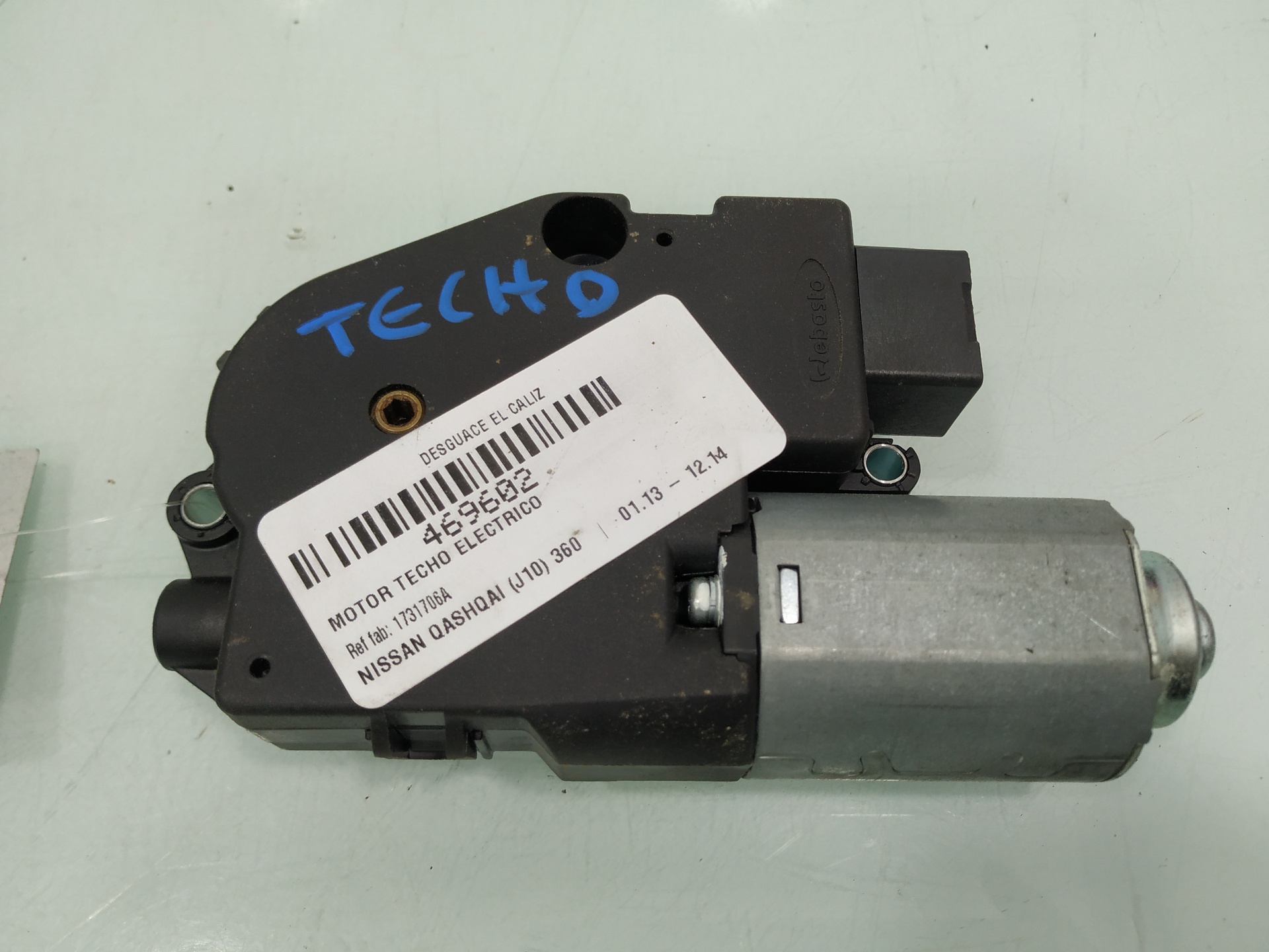 NISSAN Qashqai 1 generation (2007-2014) Sunroof Control Module 1731706A 24919685