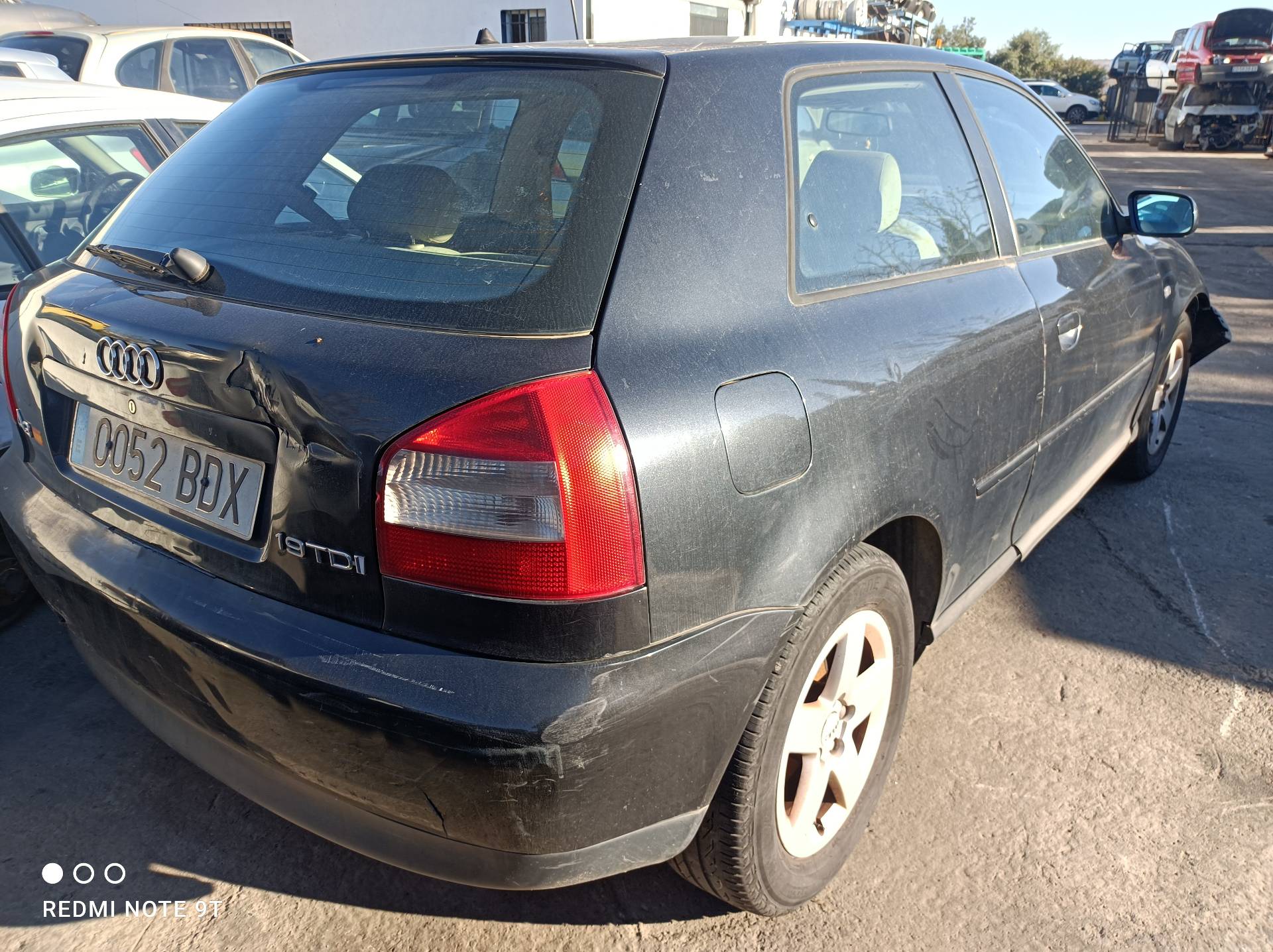 AUDI A3 8L (1996-2003) Hátsó fedél lámpa 8D9945097B 19165705