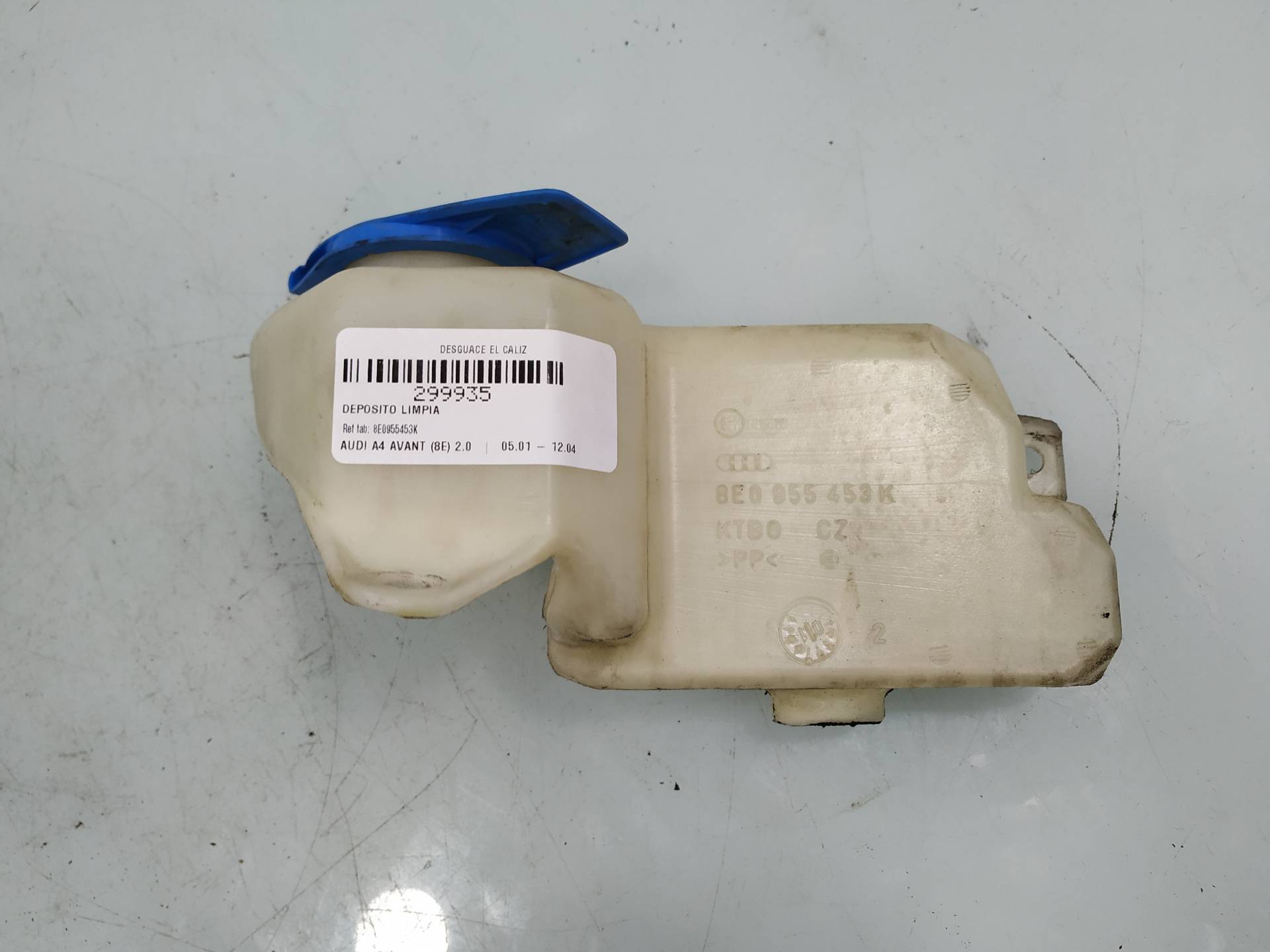 AUDI A4 B6/8E (2000-2005) Window Washer Tank 8E0955453K 19160135