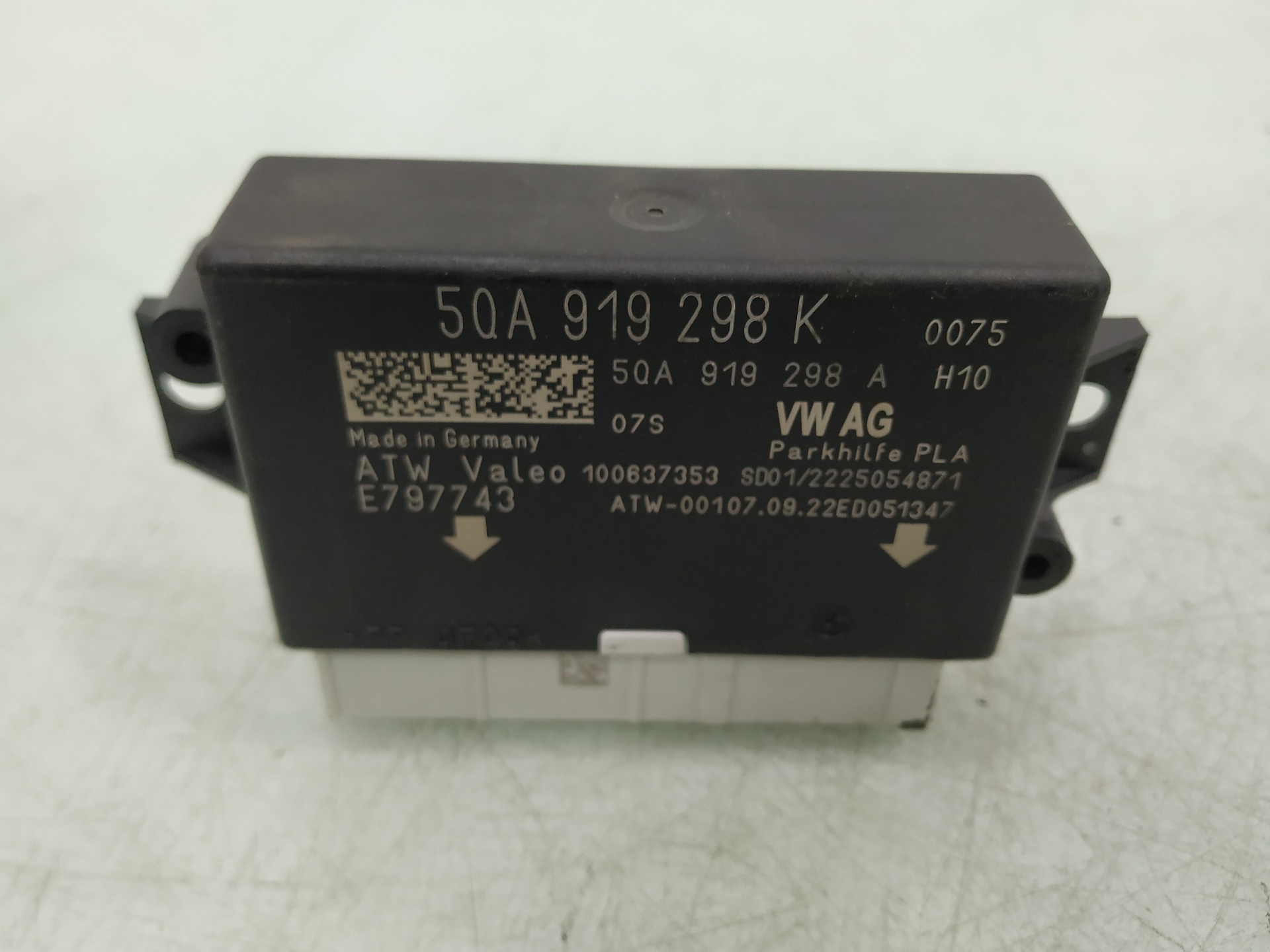 VOLKSWAGEN T-Roc 1 generation (2017-2024) Other Control Units 5QA919298K 25929788