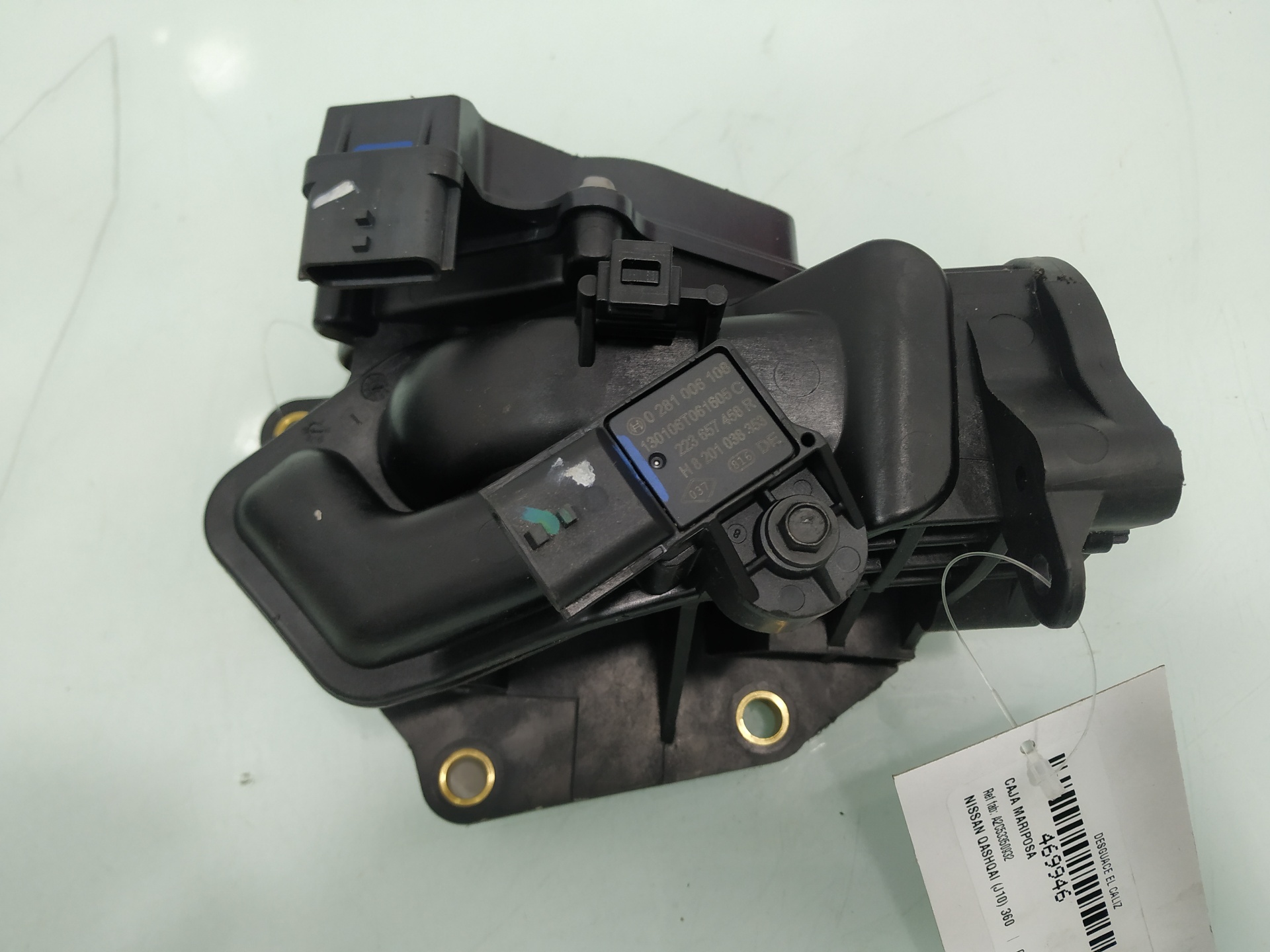 NISSAN Qashqai 1 generation (2007-2014) Droselinė sklendė A2C53350932 24919653