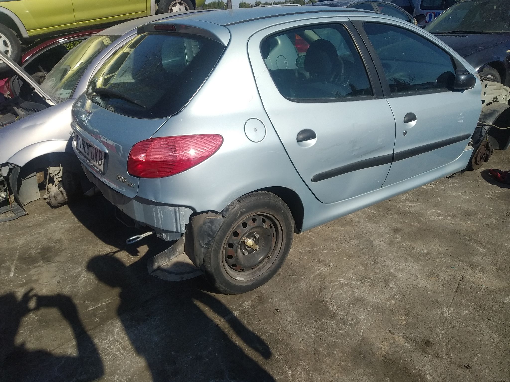 PEUGEOT 206 1 generation (1998-2009) Hасос кондиционера 1449 18878657